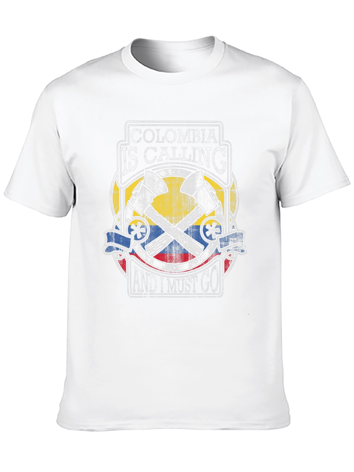 Colombia Calling Graphic Tee - Black T-Shirt