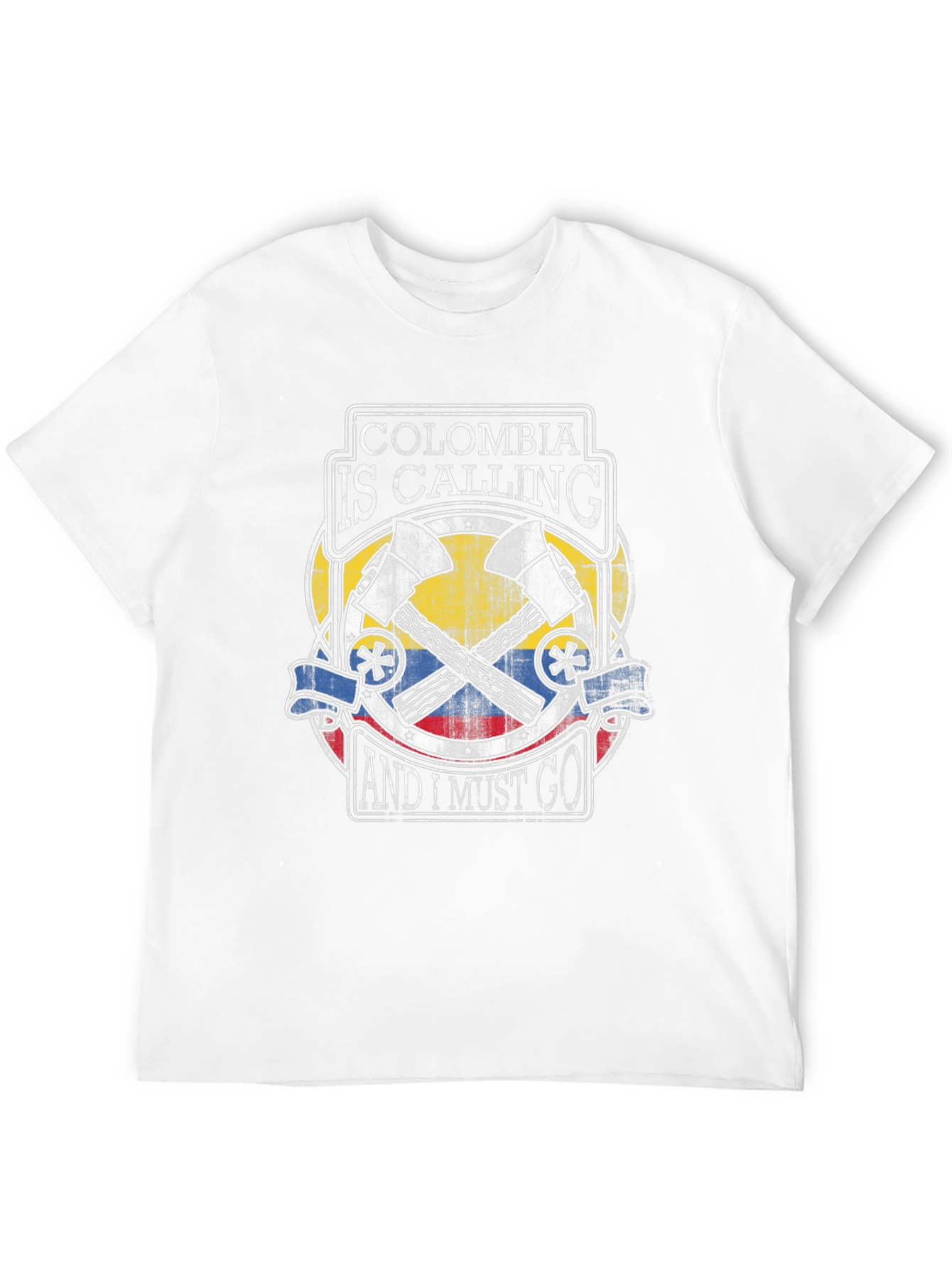 Colombia Calling Graphic Tee - Black T-Shirt