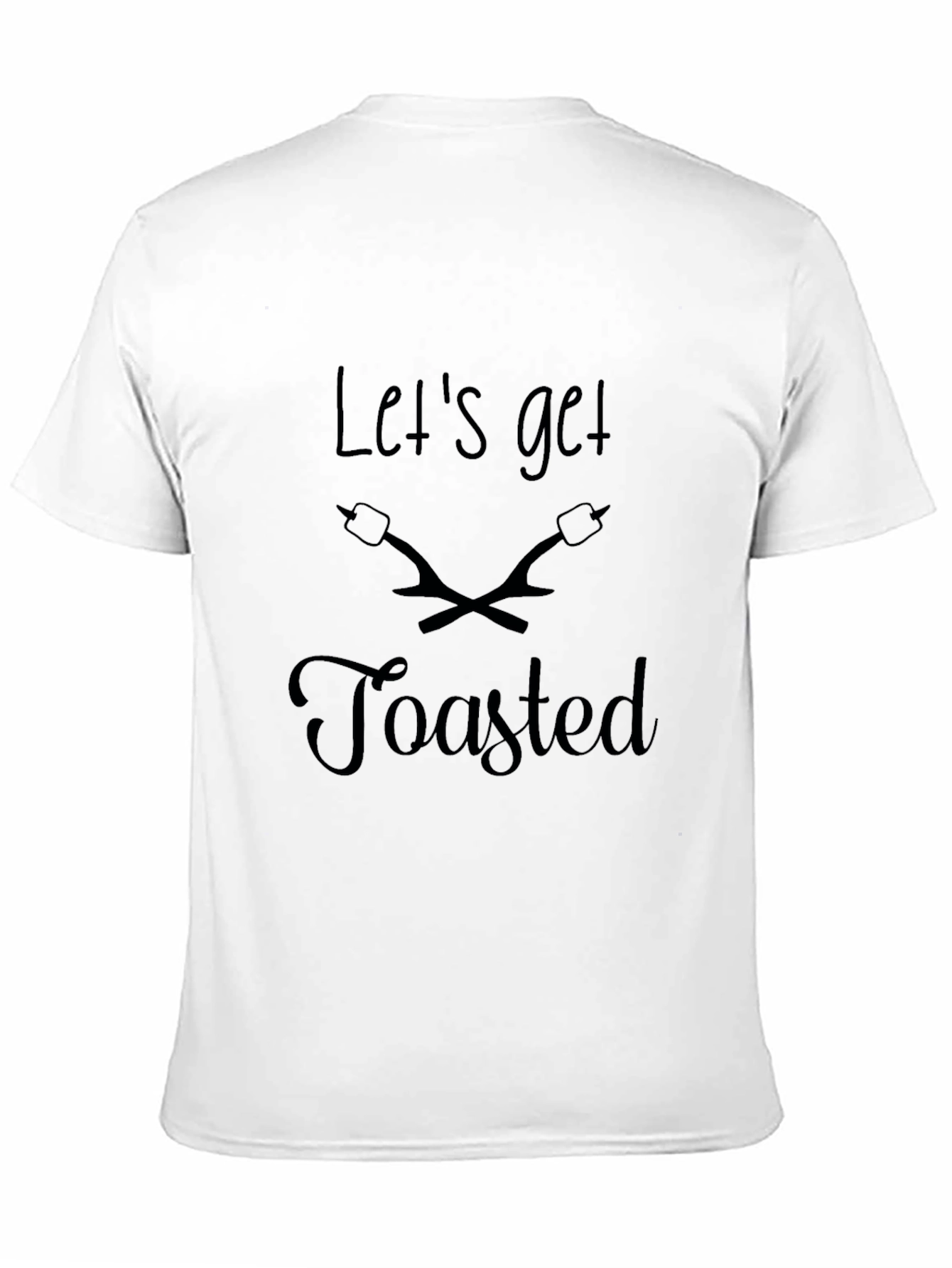 Lets Get Toasted Black T-Shirt