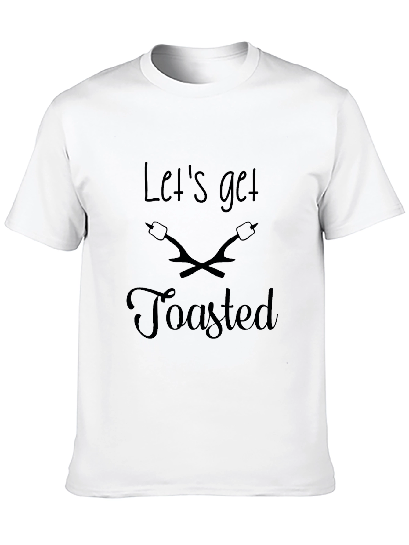 Lets Get Toasted Black T-Shirt