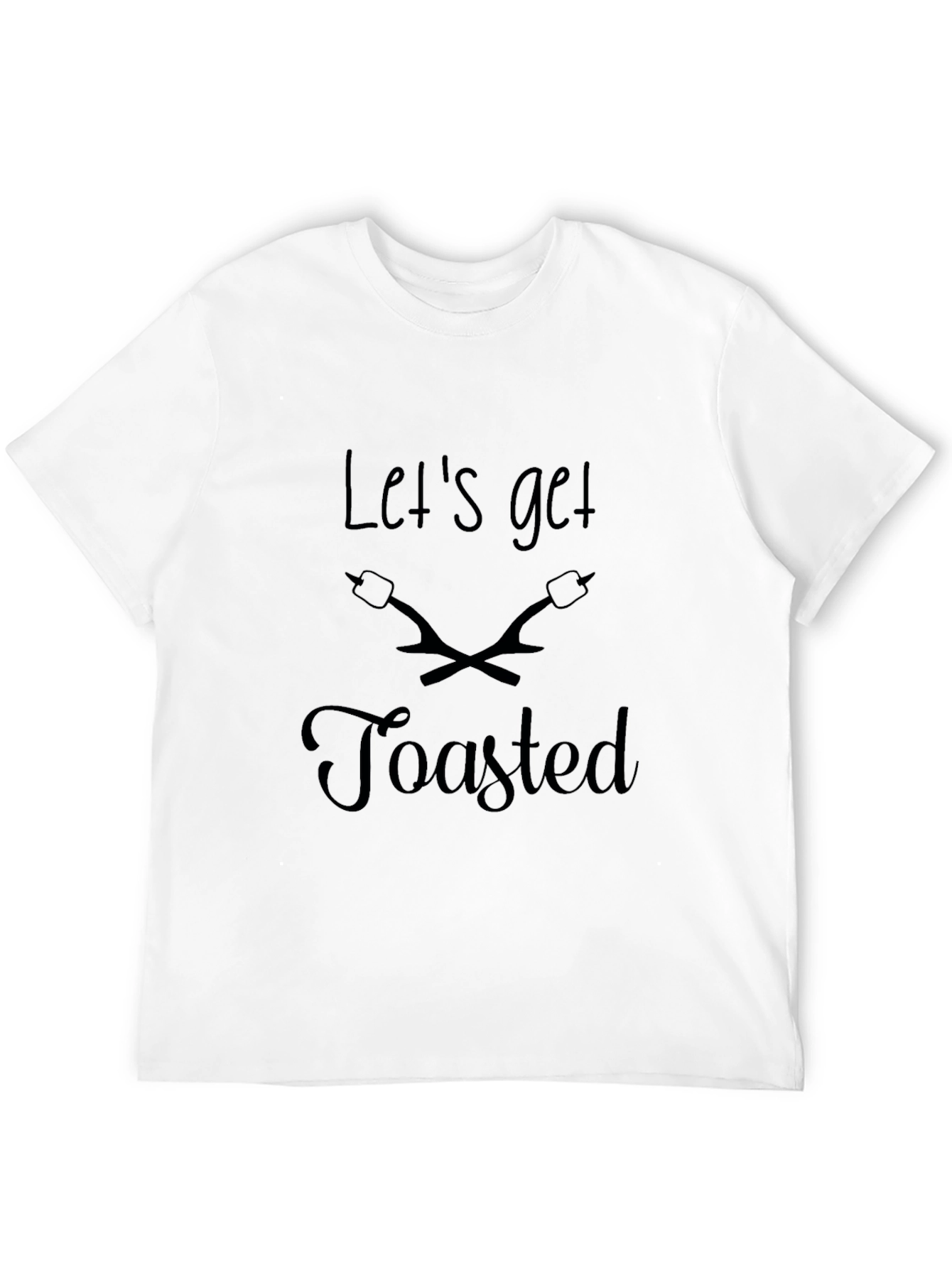 Lets Get Toasted Black T-Shirt