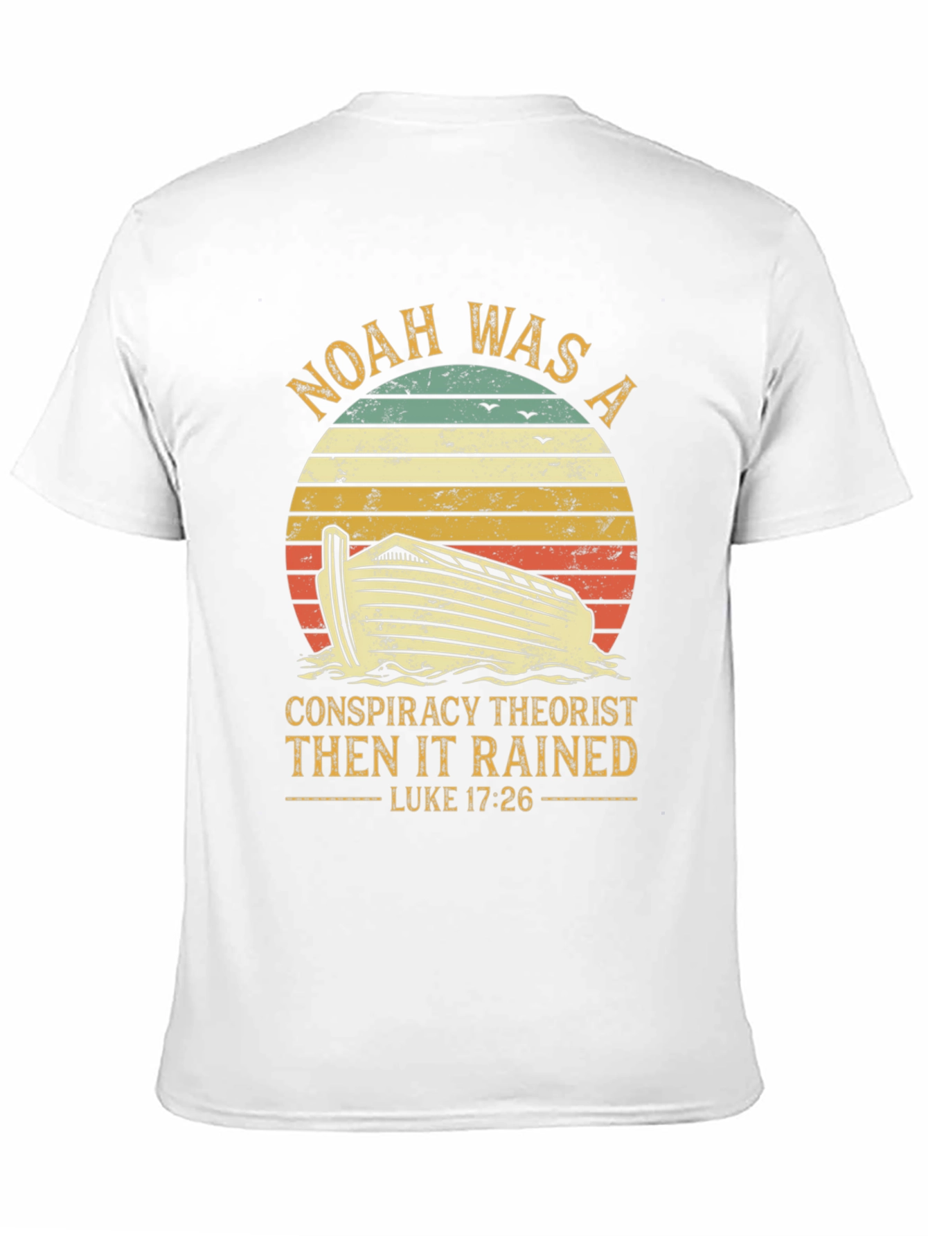 Noah Conspiracy Theorist Graphic T-Shirt