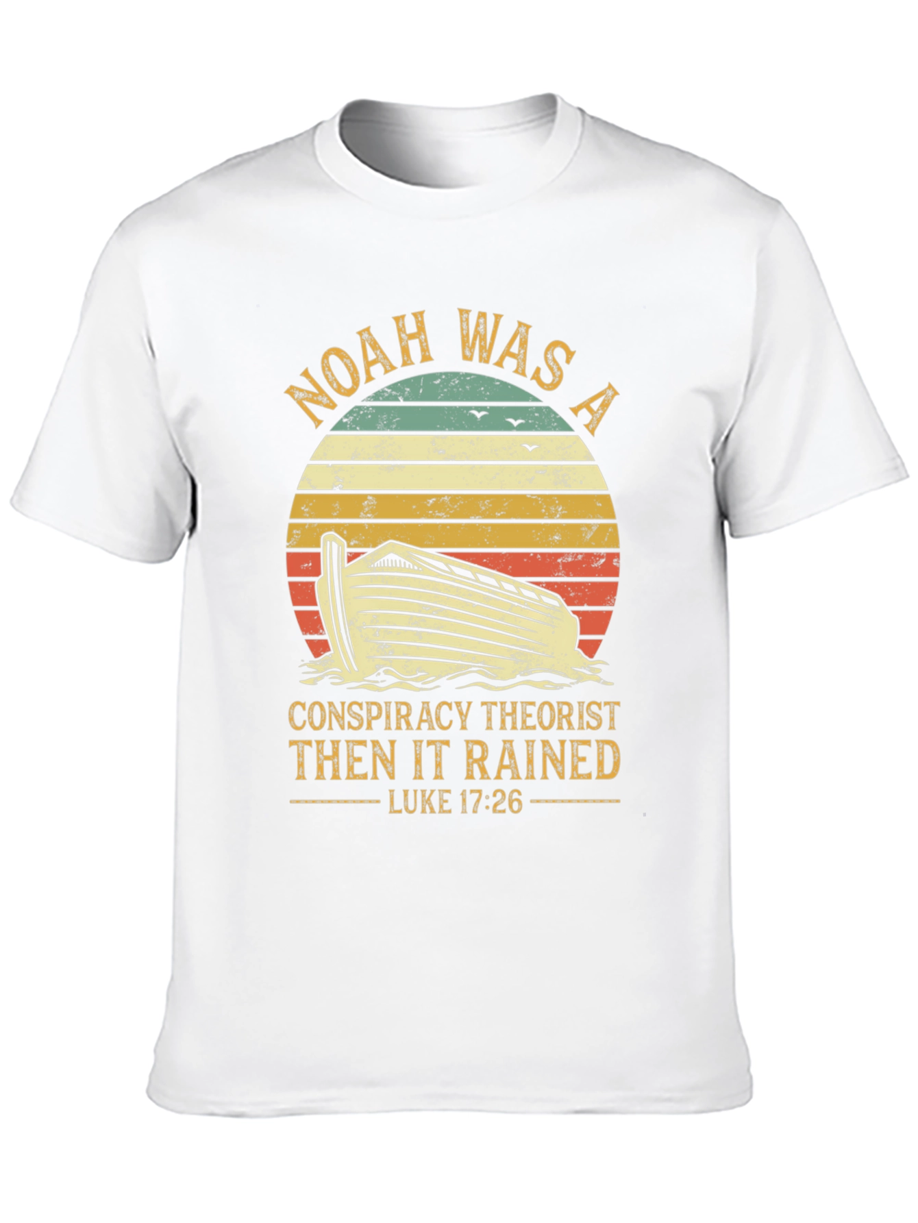 Noah Conspiracy Theorist Graphic T-Shirt