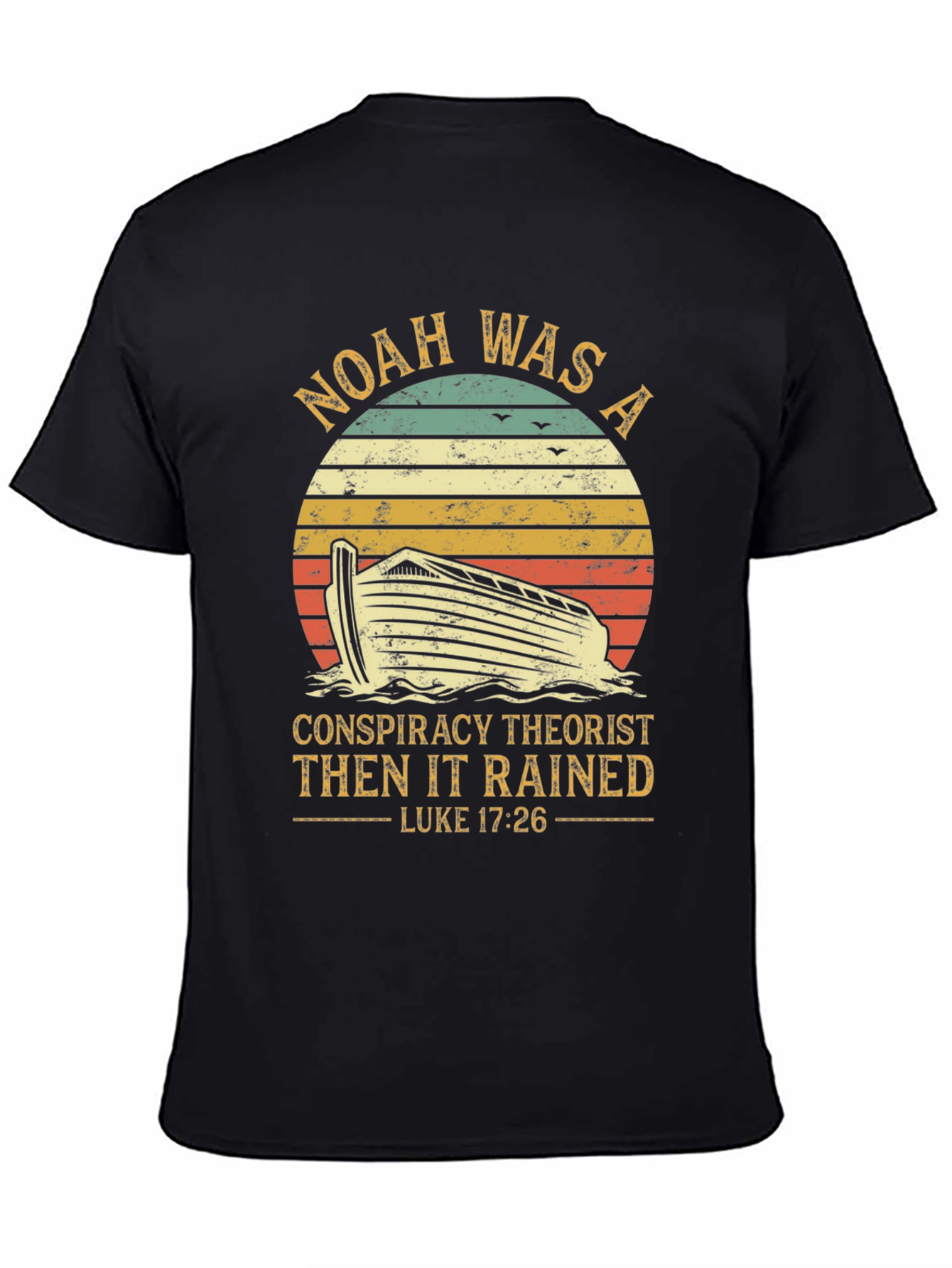 Noah Conspiracy Theorist Graphic T-Shirt