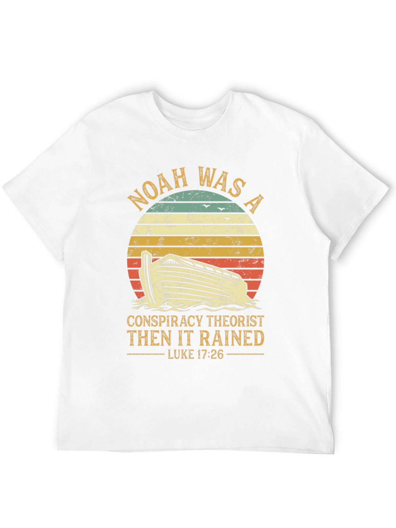 Noah Conspiracy Theorist Graphic T-Shirt