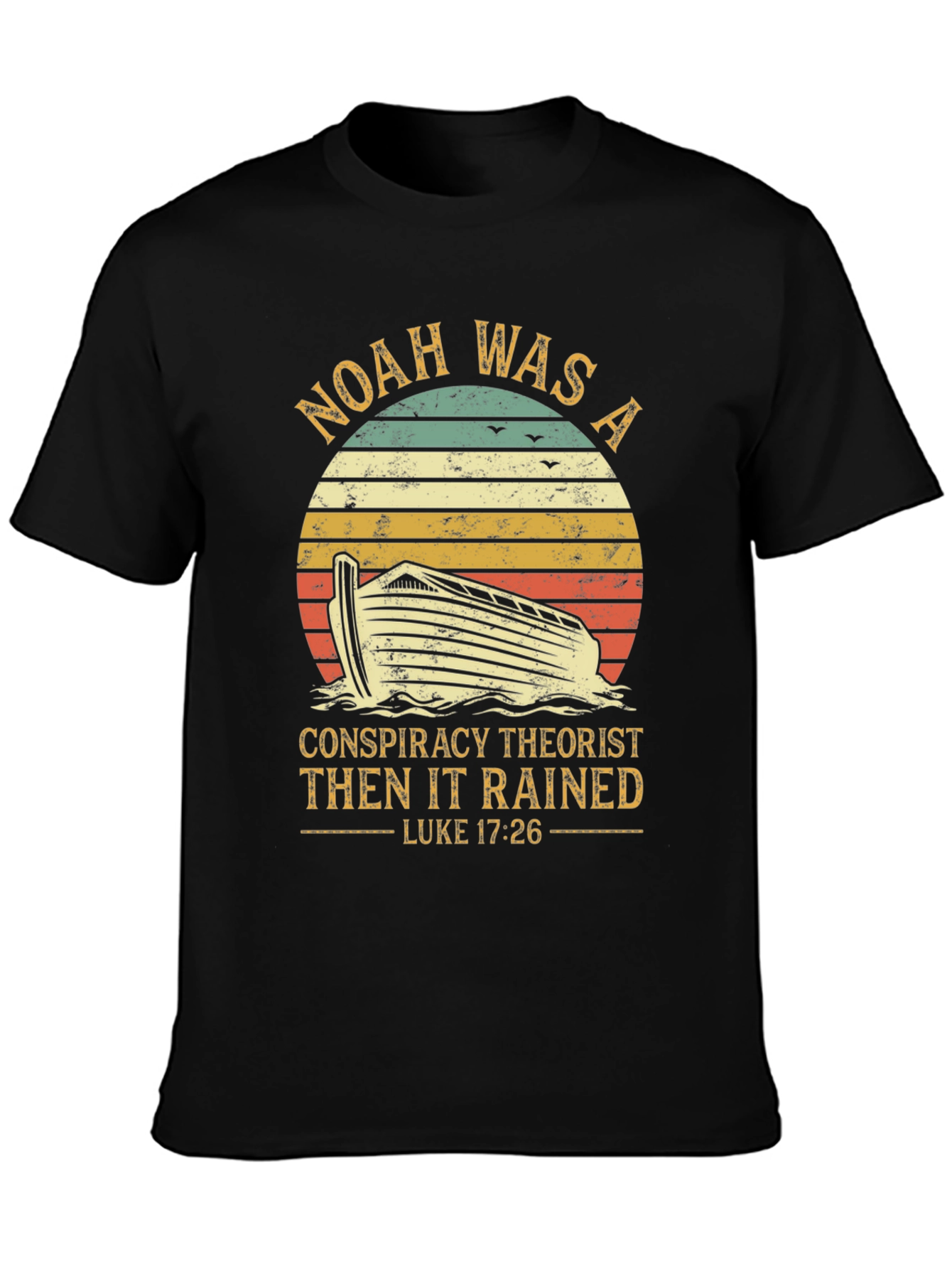 Noah Conspiracy Theorist Graphic T-Shirt