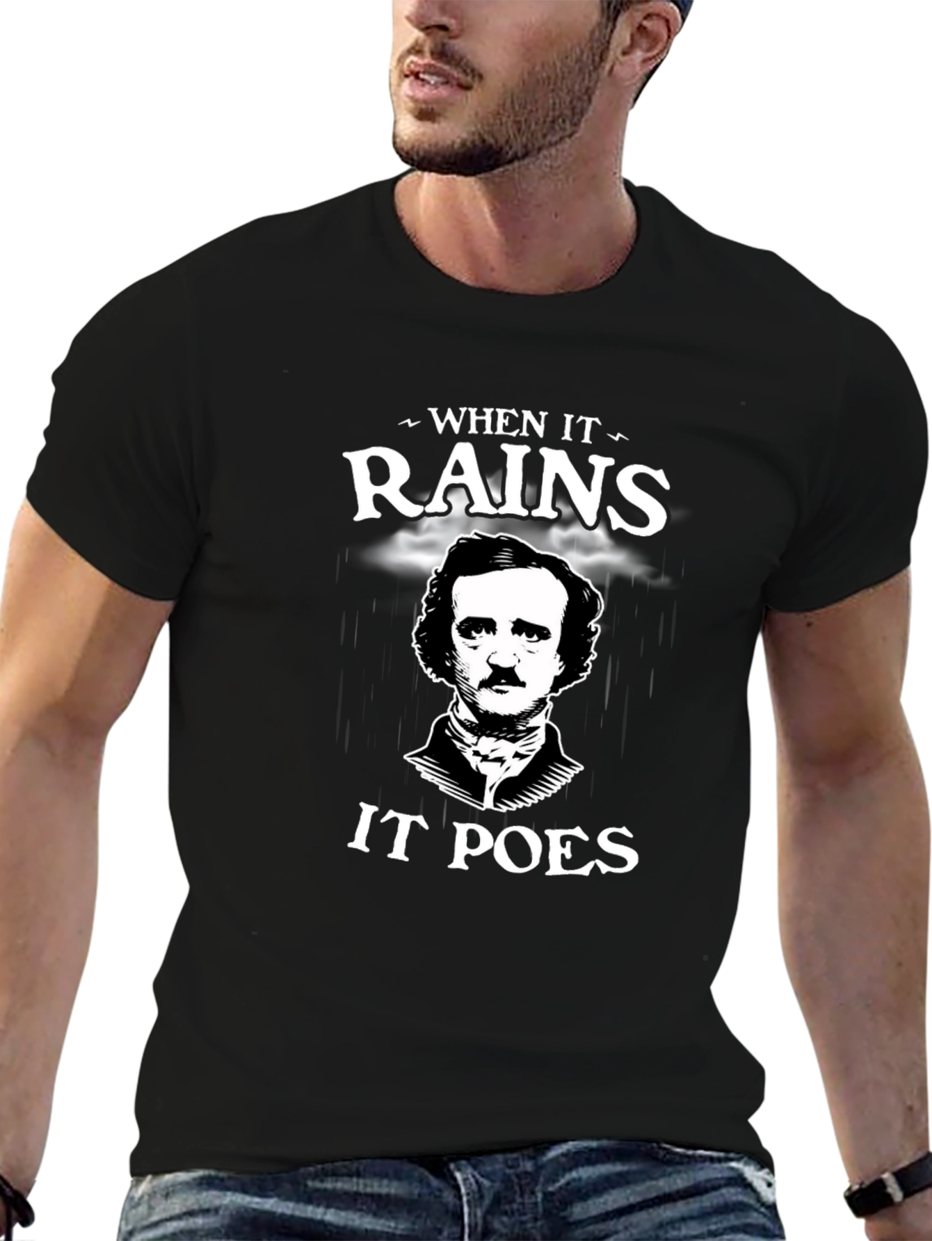 When It Rains It Poes T-Shirt