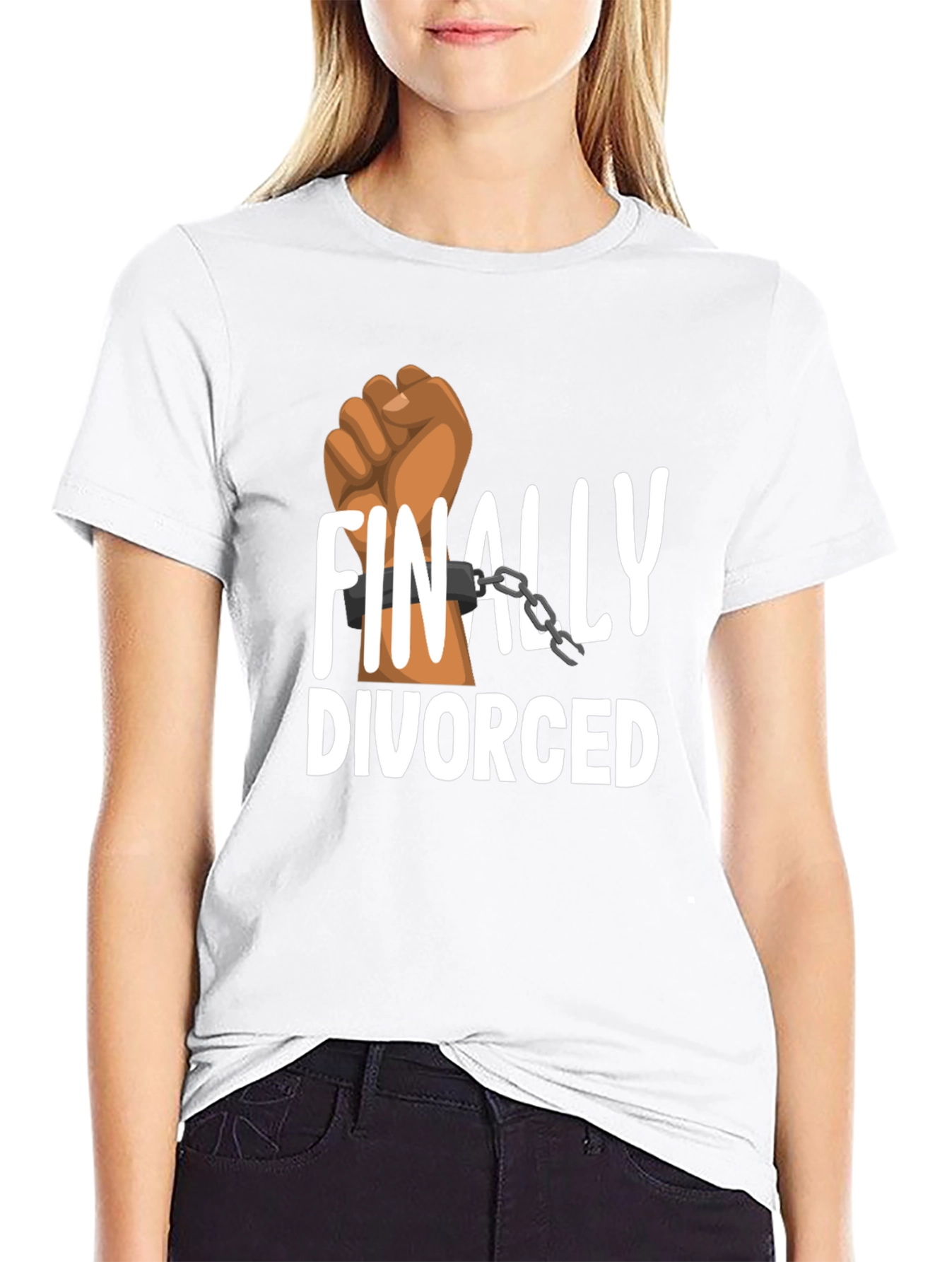 Finally Divorced Graphic T-Shirt