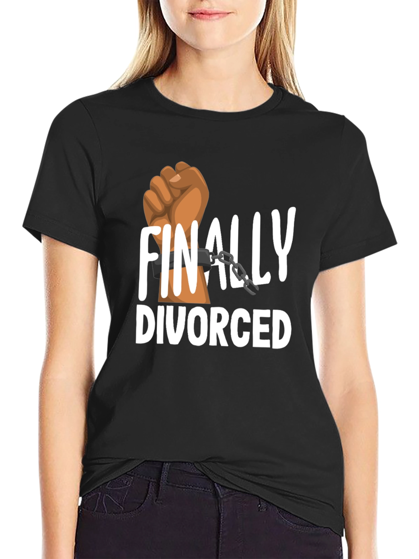 Finally Divorced Graphic T-Shirt
