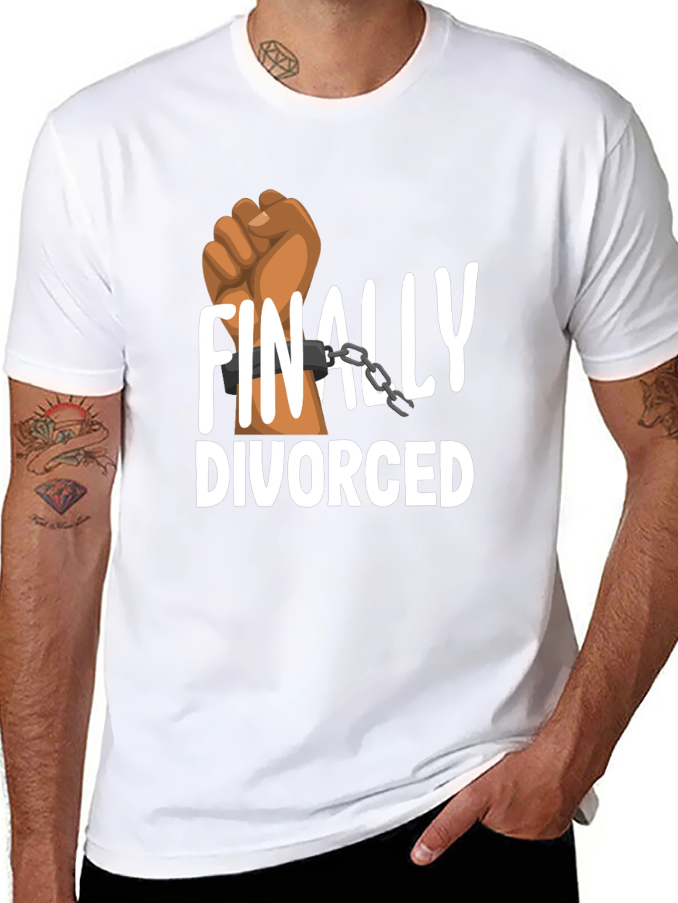 Finally Divorced Graphic T-Shirt