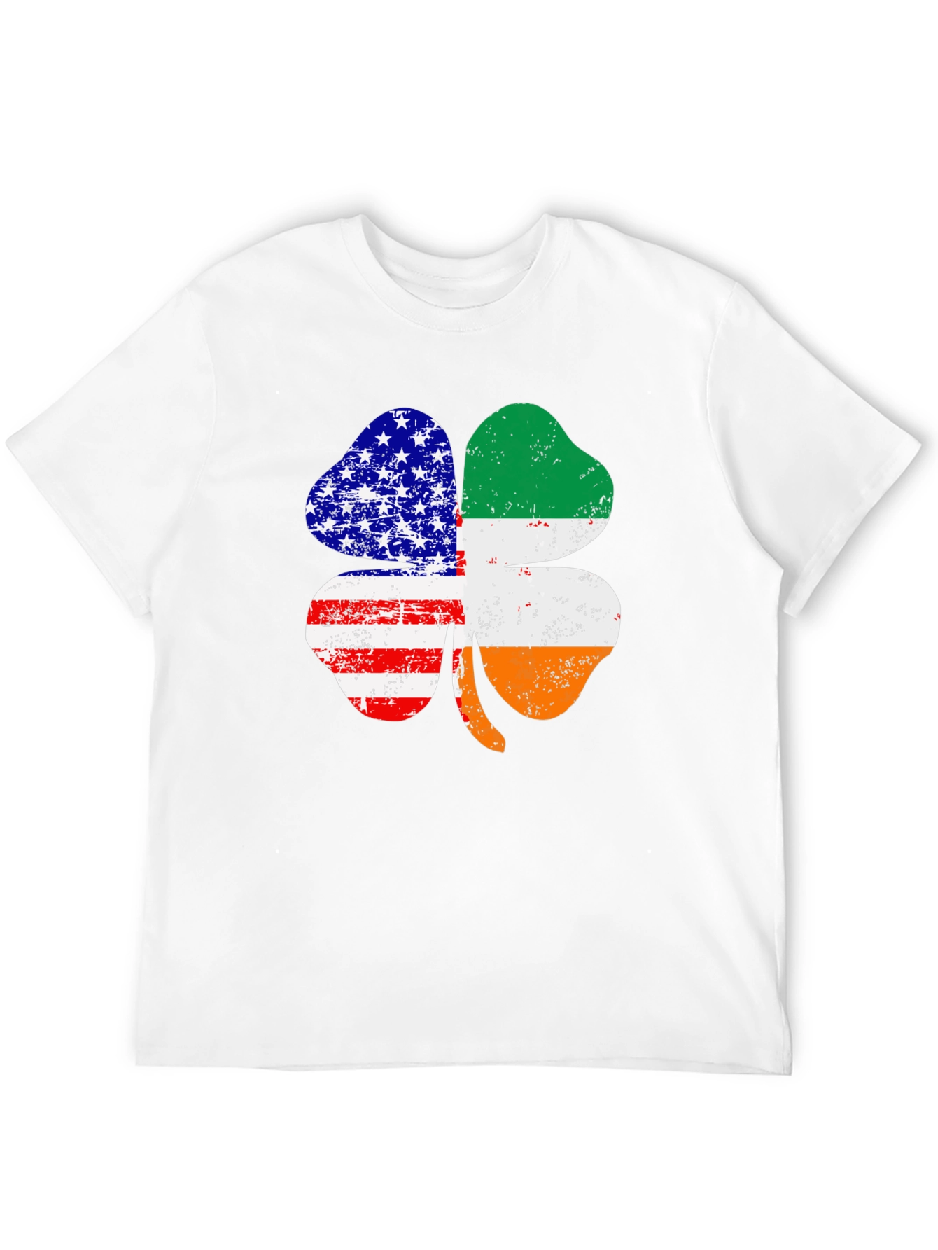 USA Ireland Clover Graphic Tee