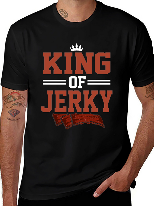 King of Jerky T-Shirt - Funny Beef Jerky Lover Tee