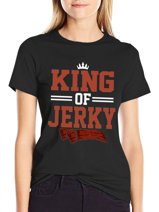 King of Jerky T-Shirt - Funny Beef Jerky Lover Tee