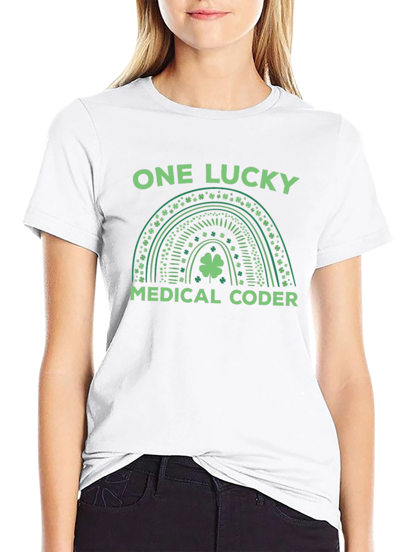 One Lucky Medical Coder T-Shirt