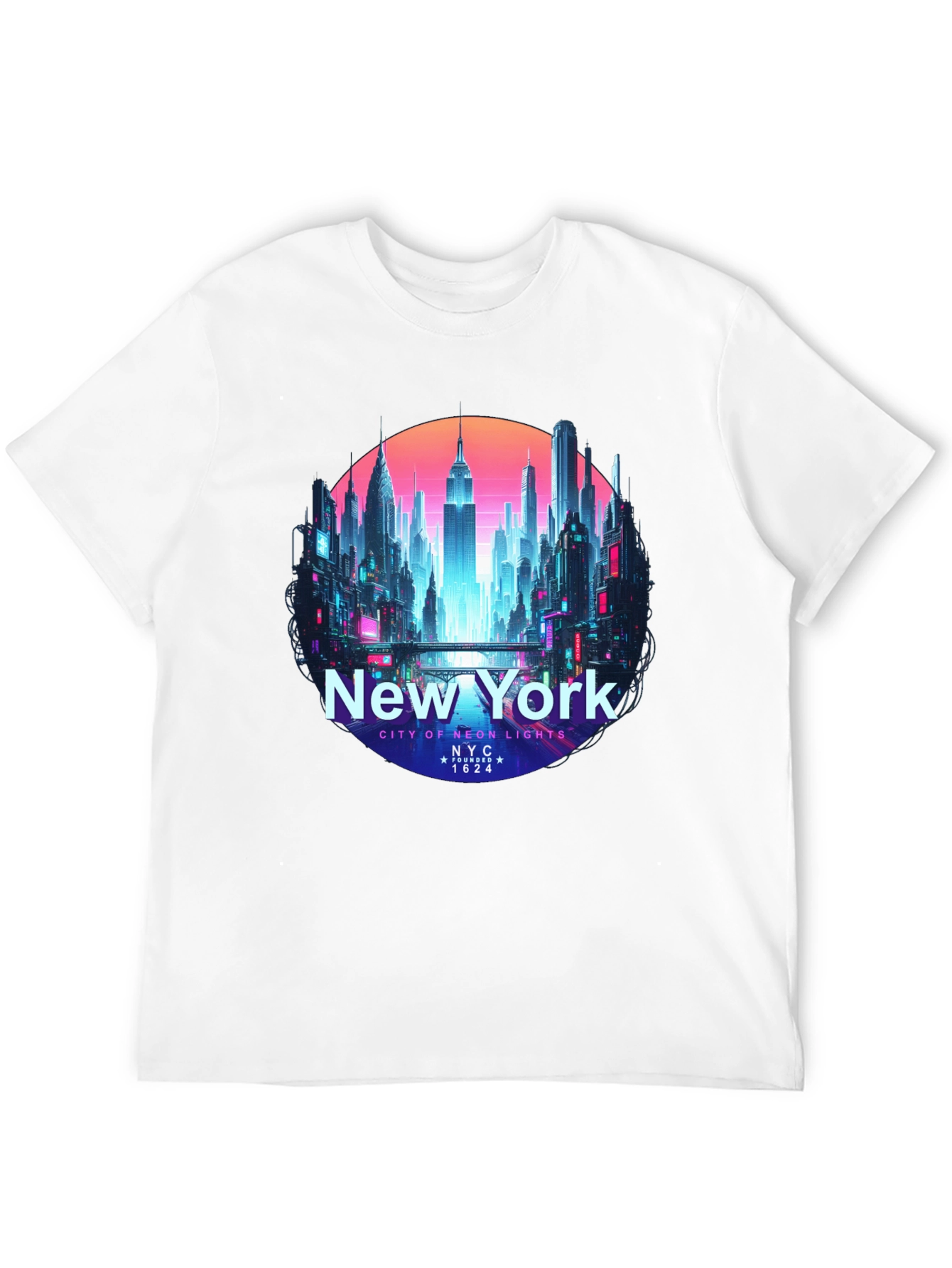 New York City Neon Lights T-Shirt