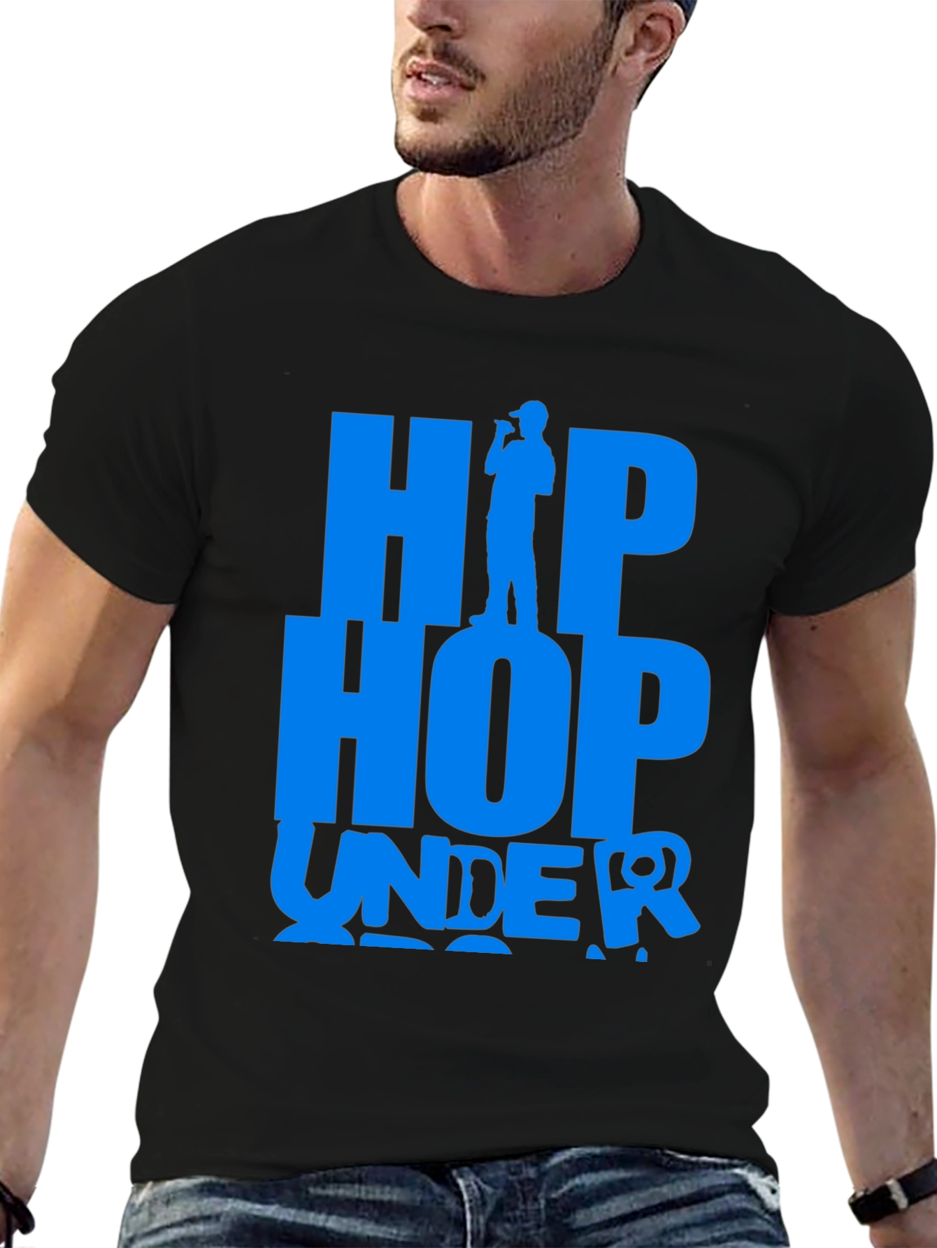 Hip Hop Underground Graphic Tee - Cool Casual Style
