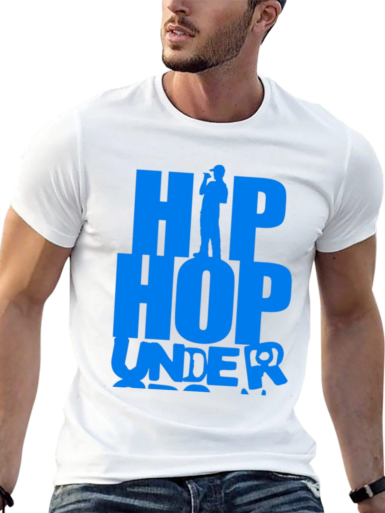 Hip Hop Underground Graphic Tee - Cool Casual Style