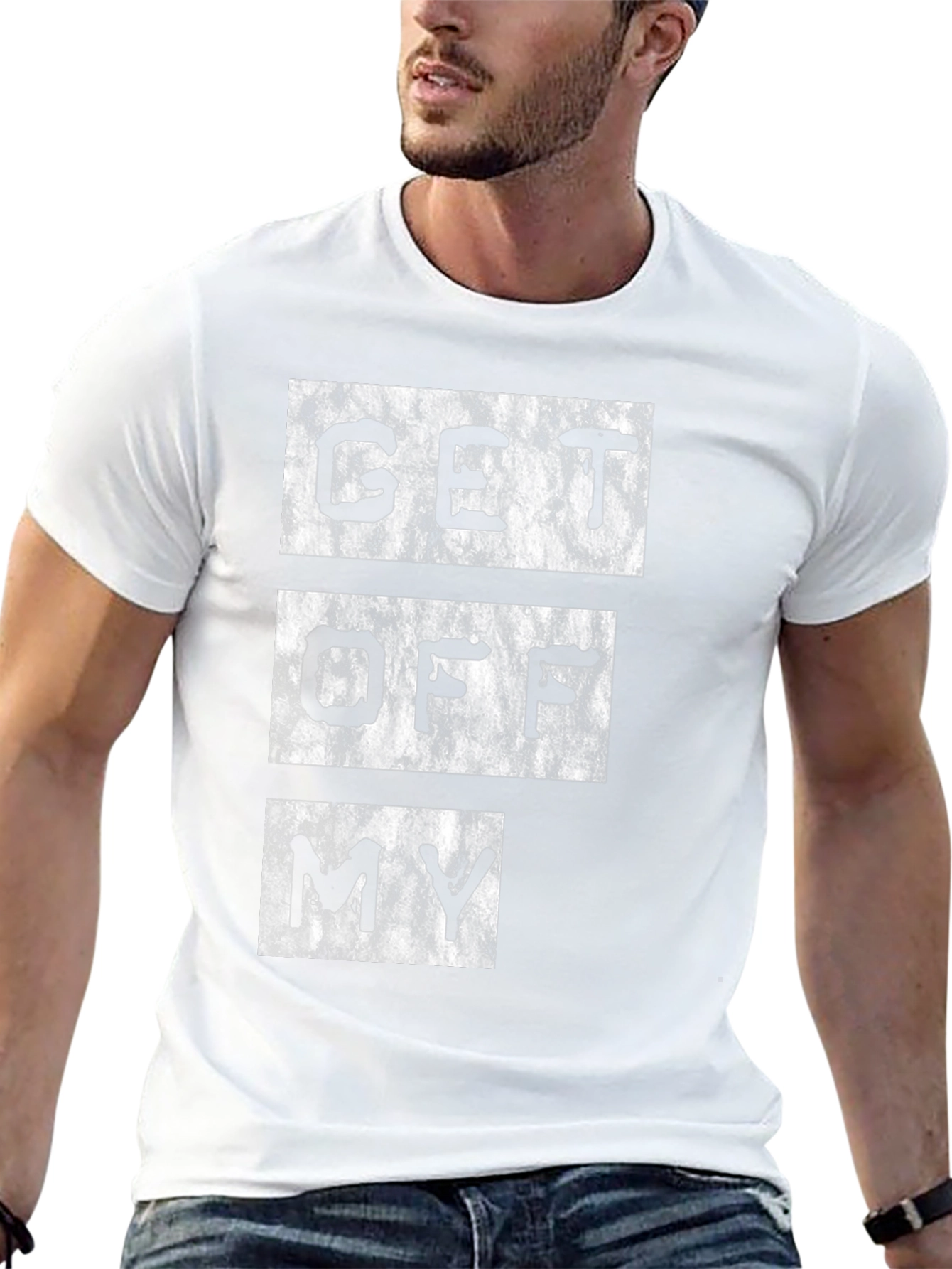 Get Off My T-Shirt Graphic Tee