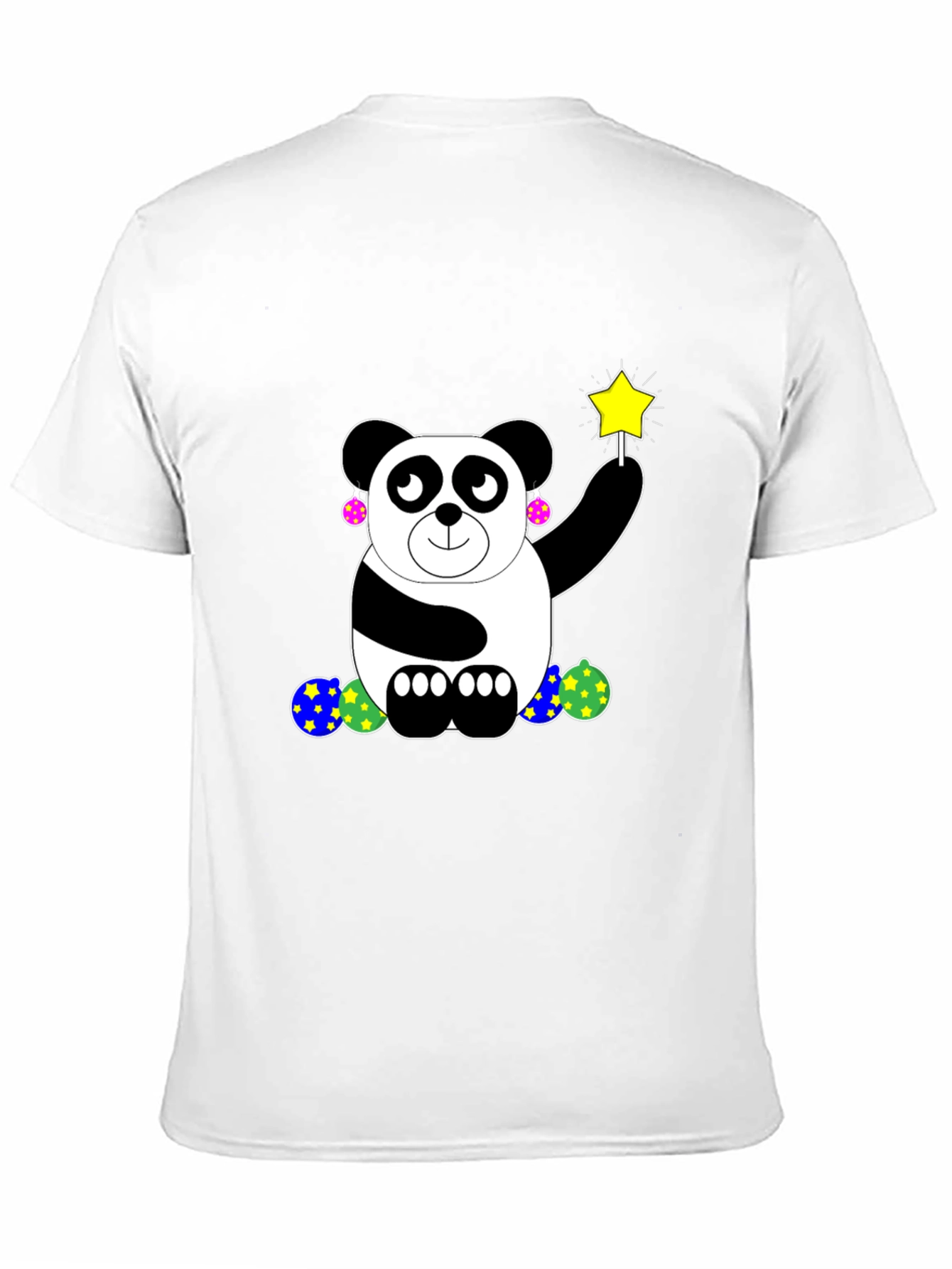 Panda With Wand Graphic T-Shirt