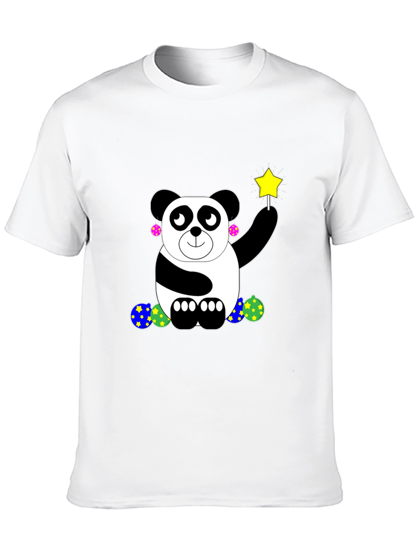 Panda With Wand Graphic T-Shirt