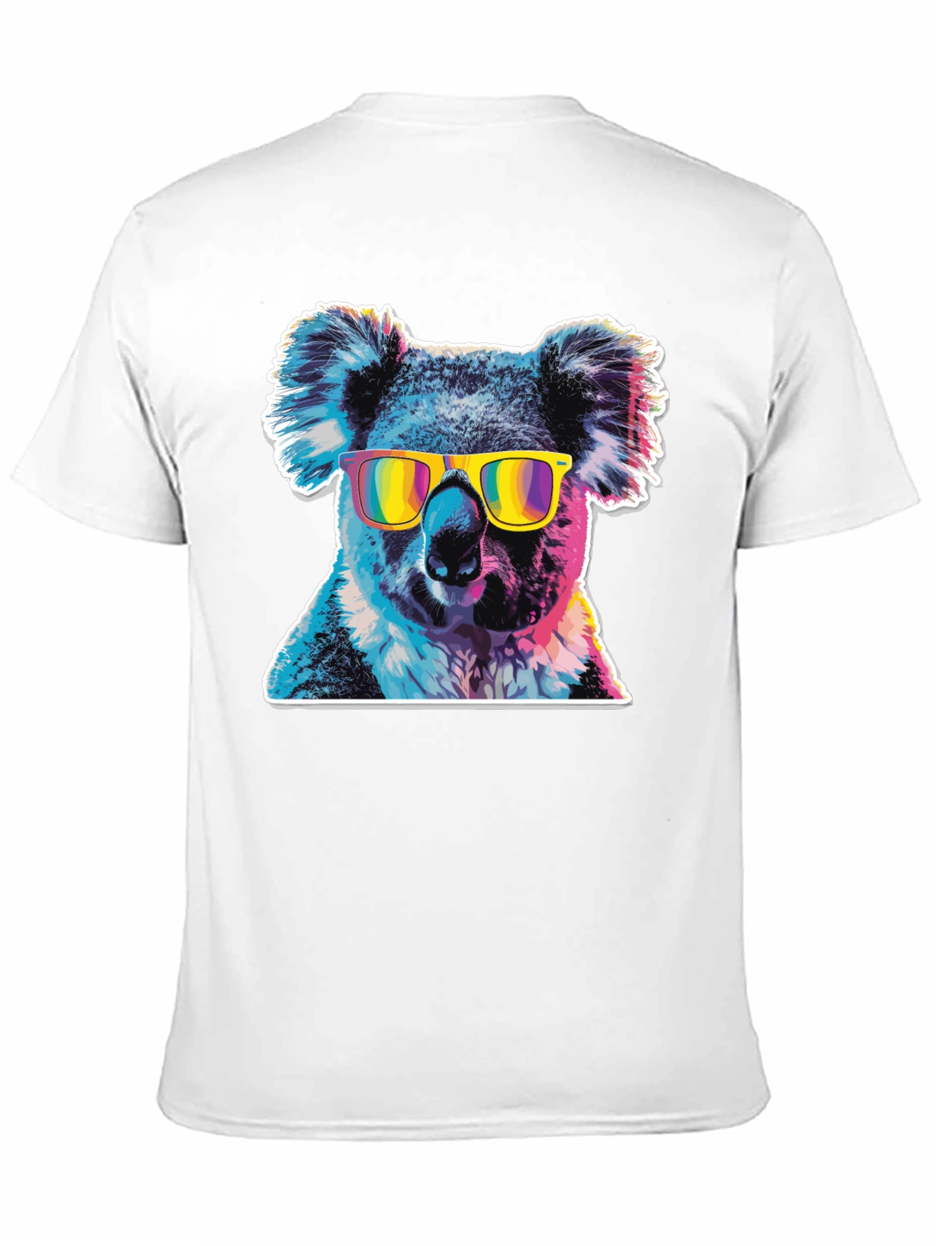 Cool Koala Graphic Tee - Mens Black T-Shirt