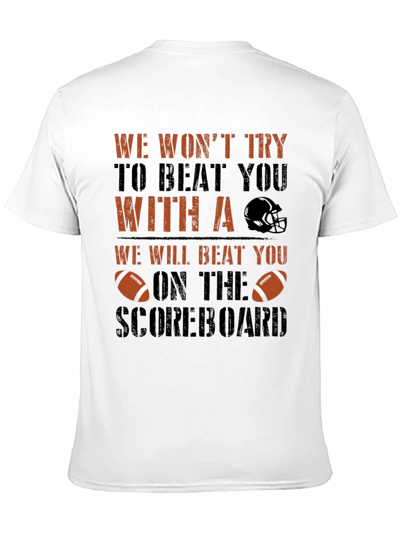 Funny Football T-Shirt: Scoreboard Wins
