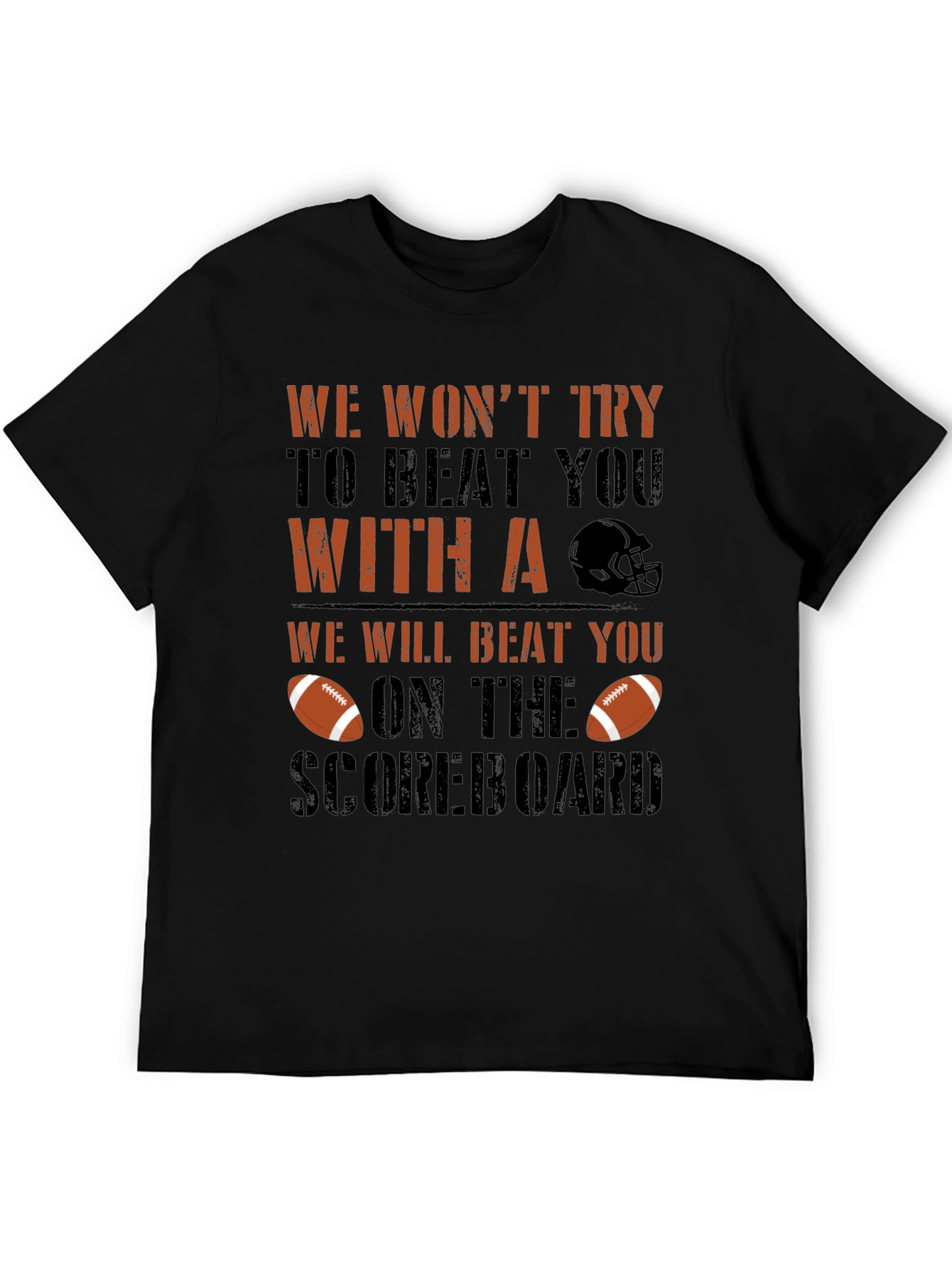 Funny Football T-Shirt: Scoreboard Wins