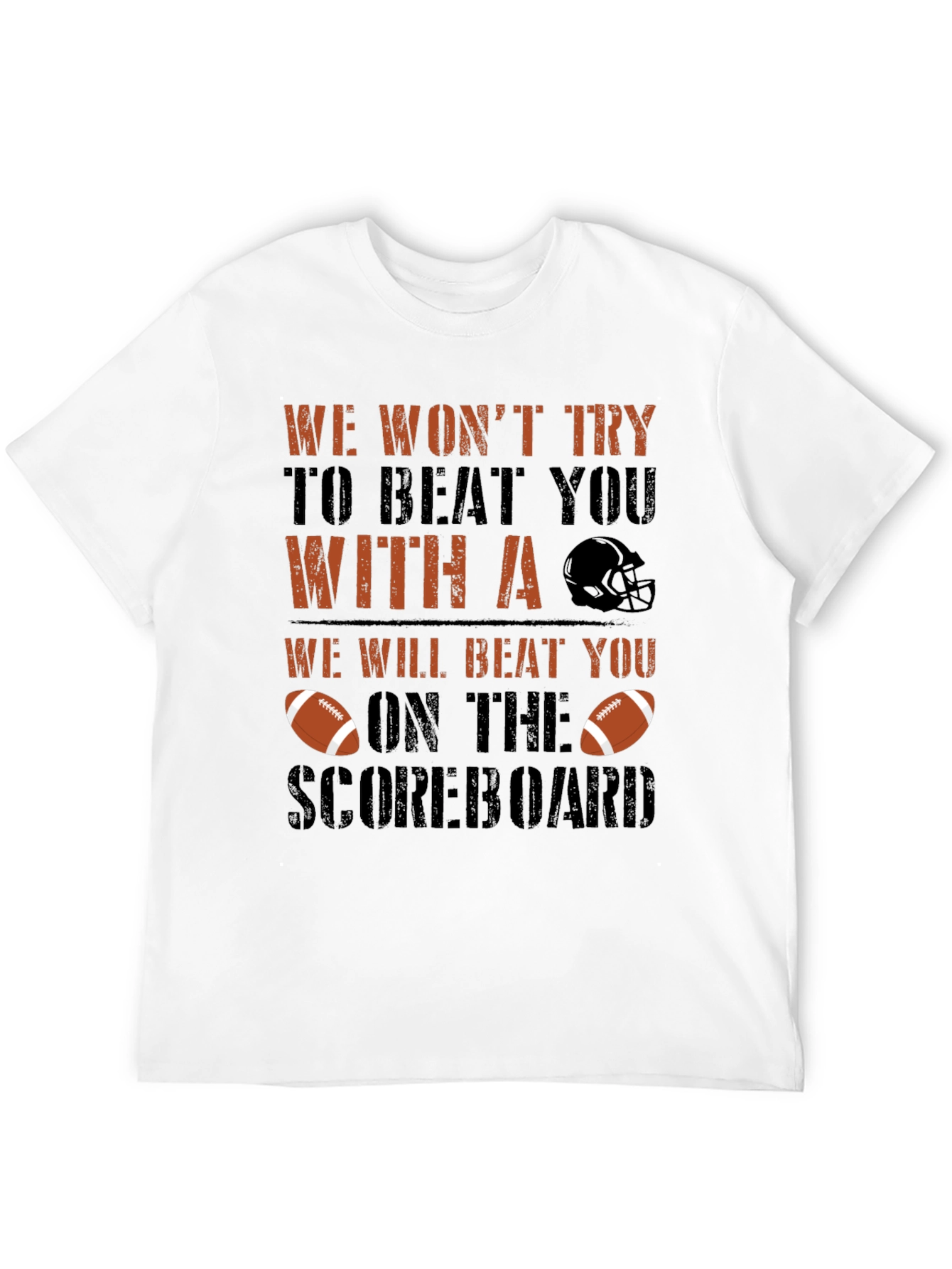 Funny Football T-Shirt: Scoreboard Wins