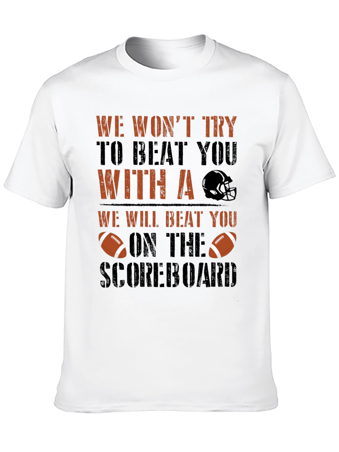 Funny Football T-Shirt: Scoreboard Wins