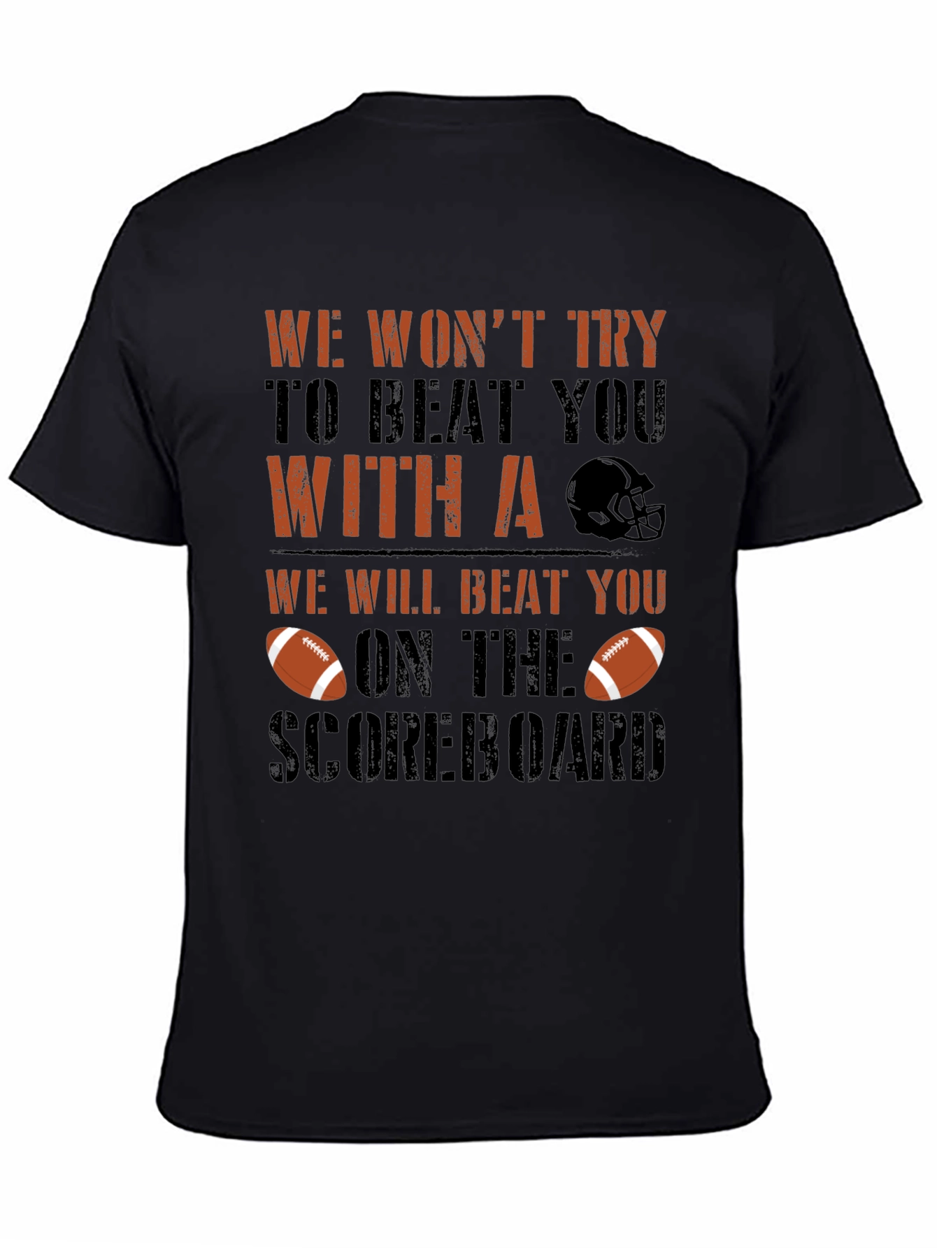 Funny Football T-Shirt: Scoreboard Wins
