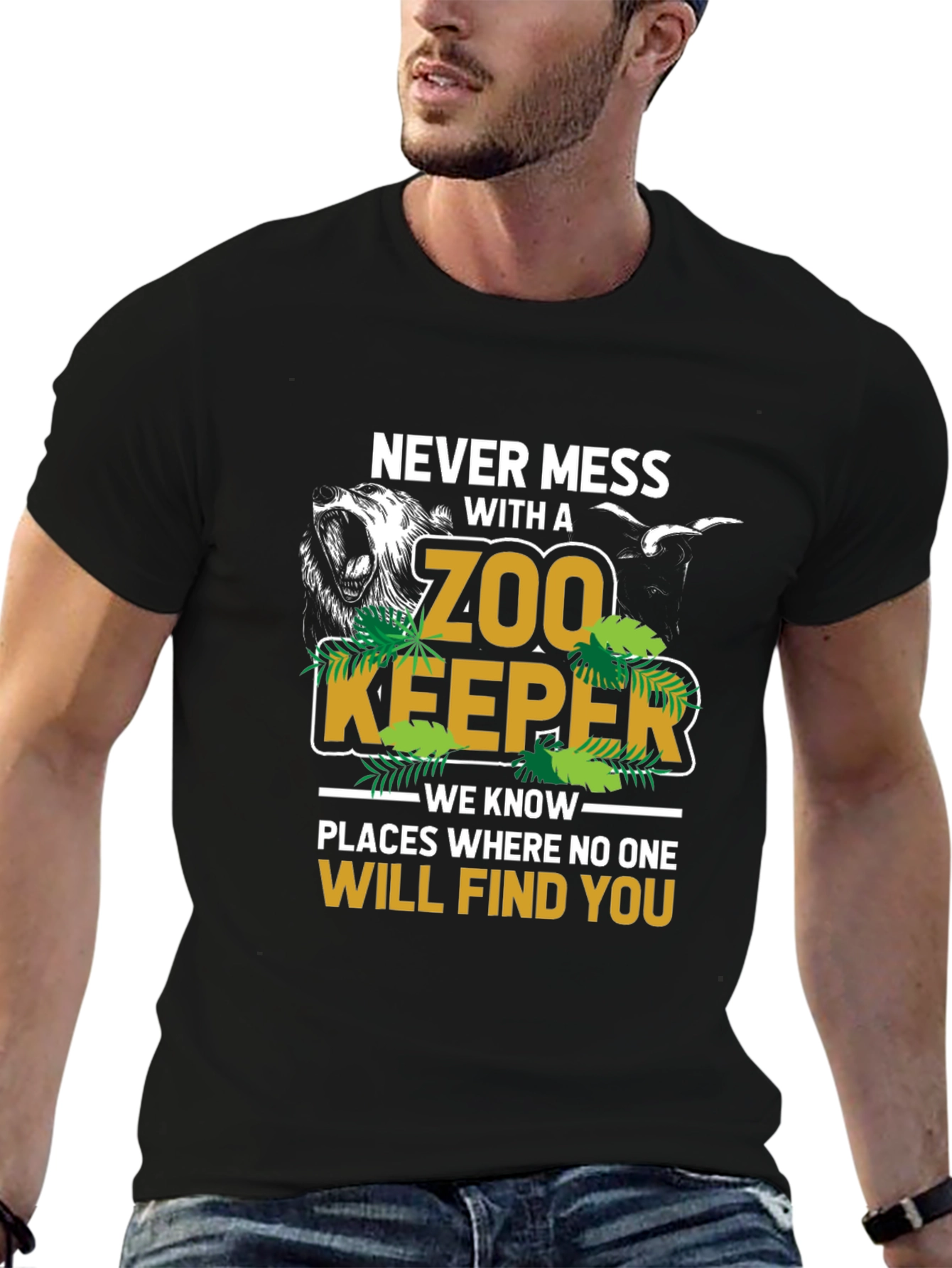 Never Mess With A Zoo Keeper T-Shirt
