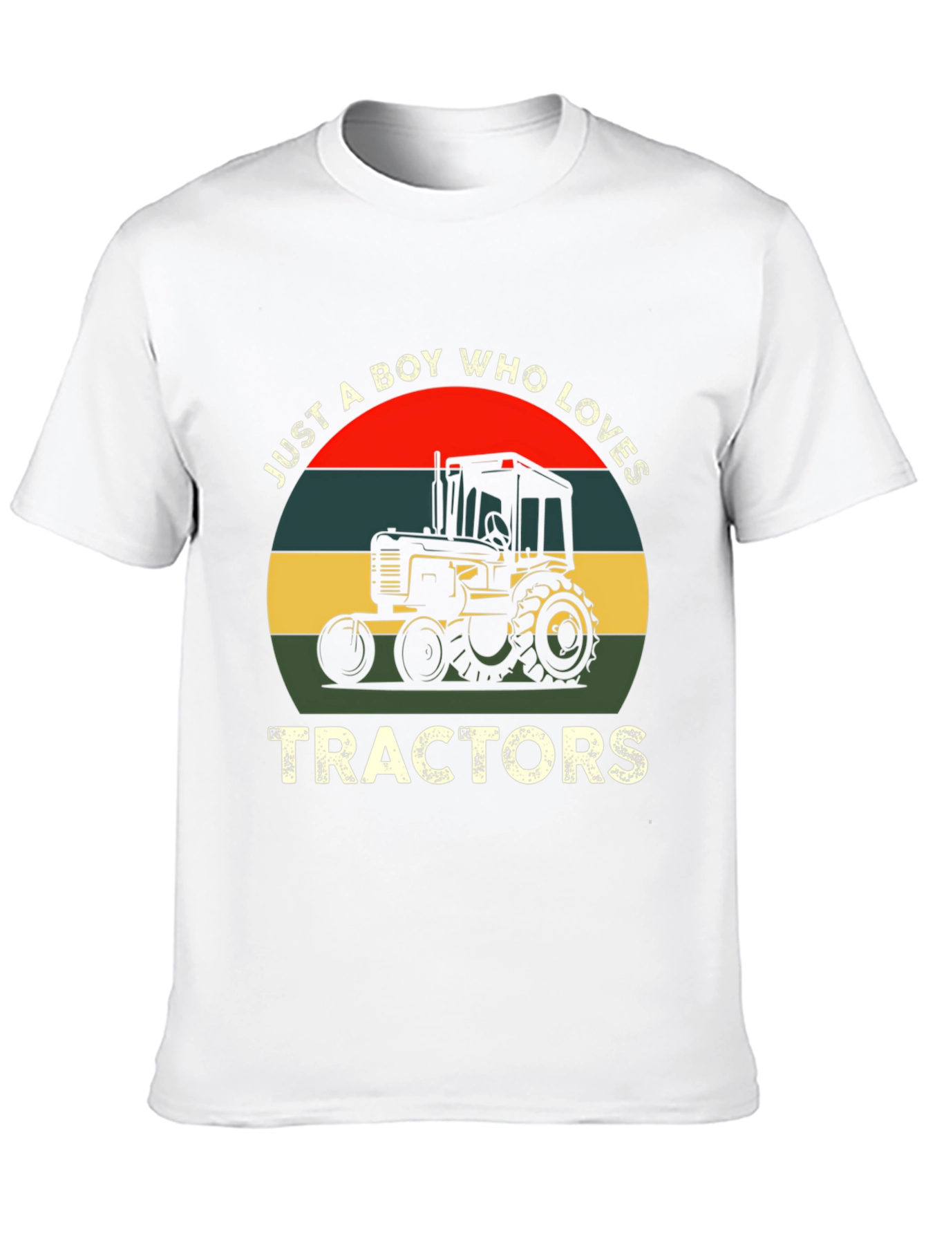 Just A Boy Who Loves Tractors T-Shirt