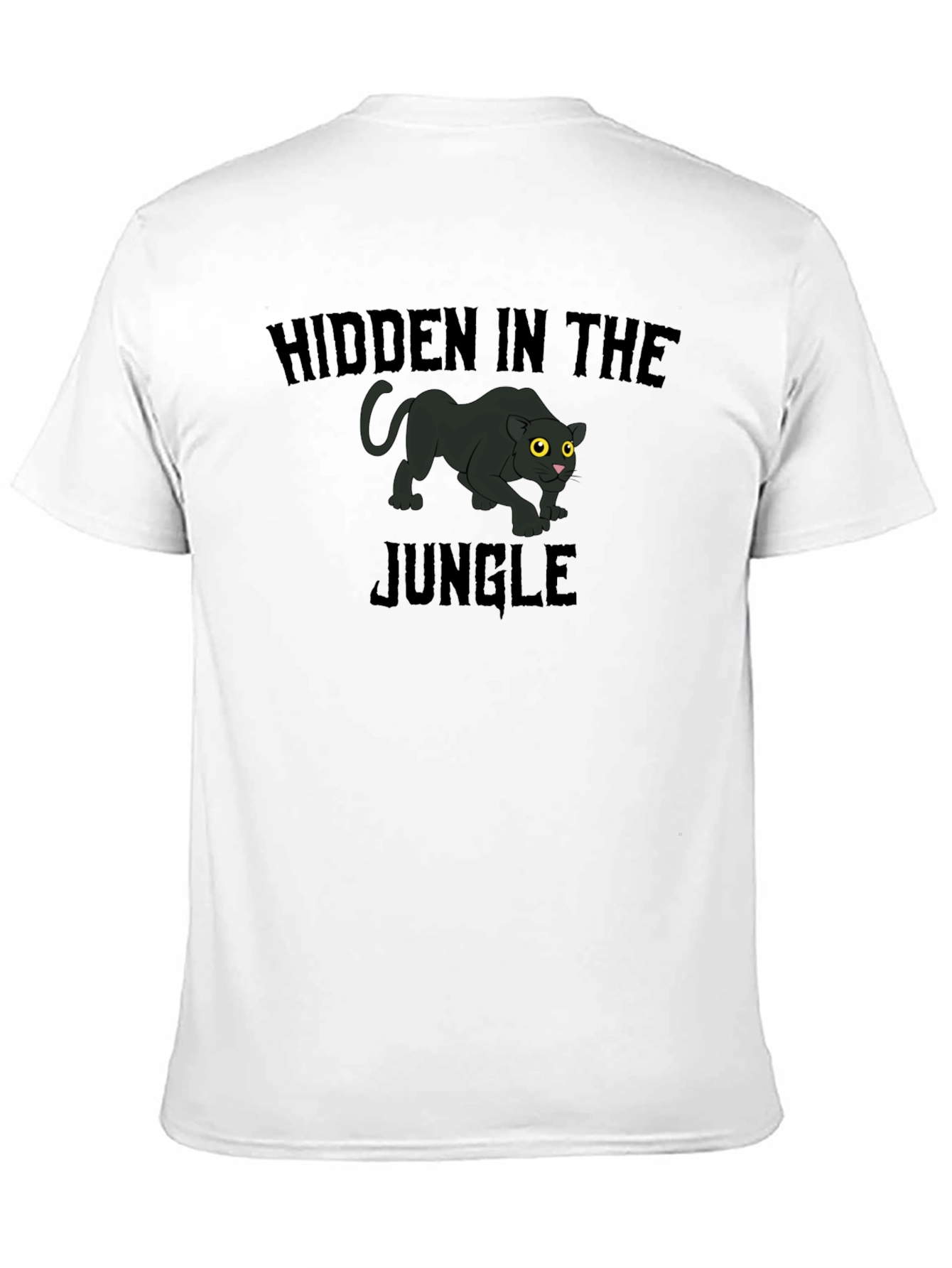Hidden Jungle Panther Graphic T-Shirt