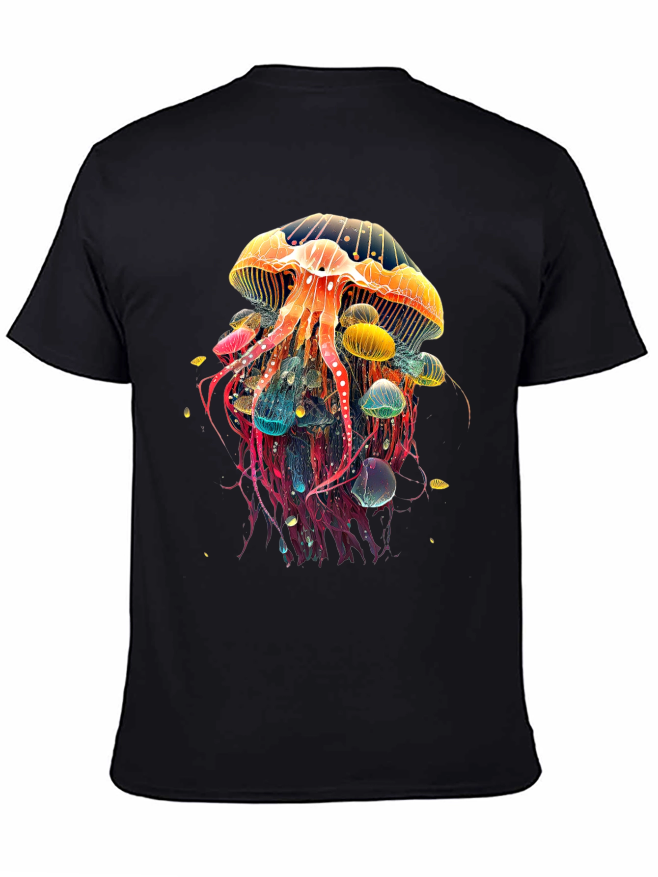 Jellyfish Graphic Tee - Vibrant Sea Life Design