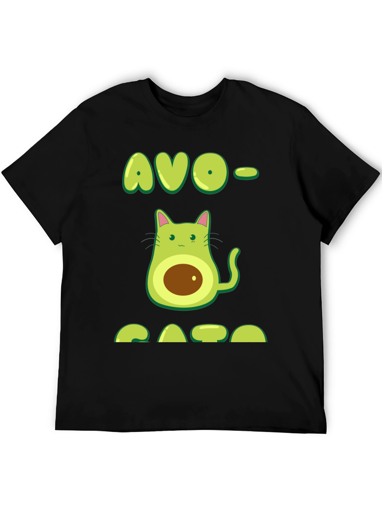 Avo-Cato T-Shirt - Avocado Cat Pun Tee