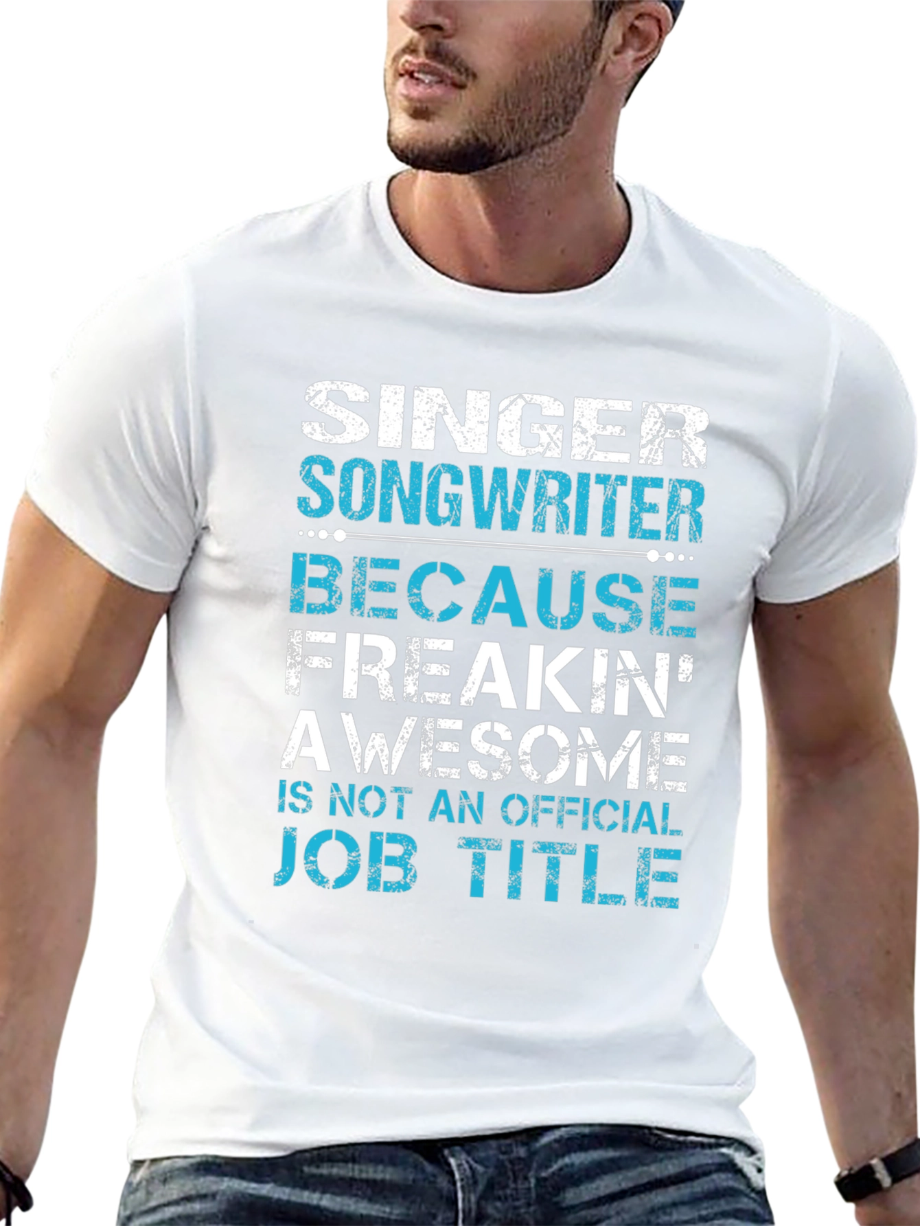 Singer Songwriter Awesome Job Title T-Shirt