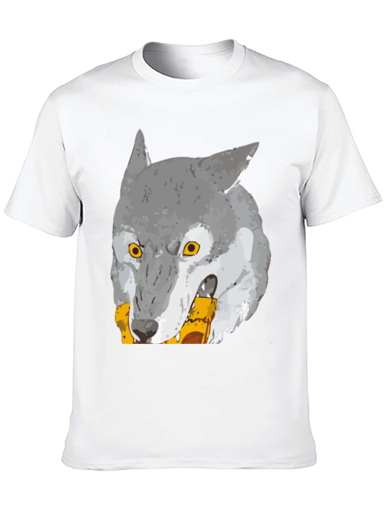 Wolf Graphic Print T-Shirt