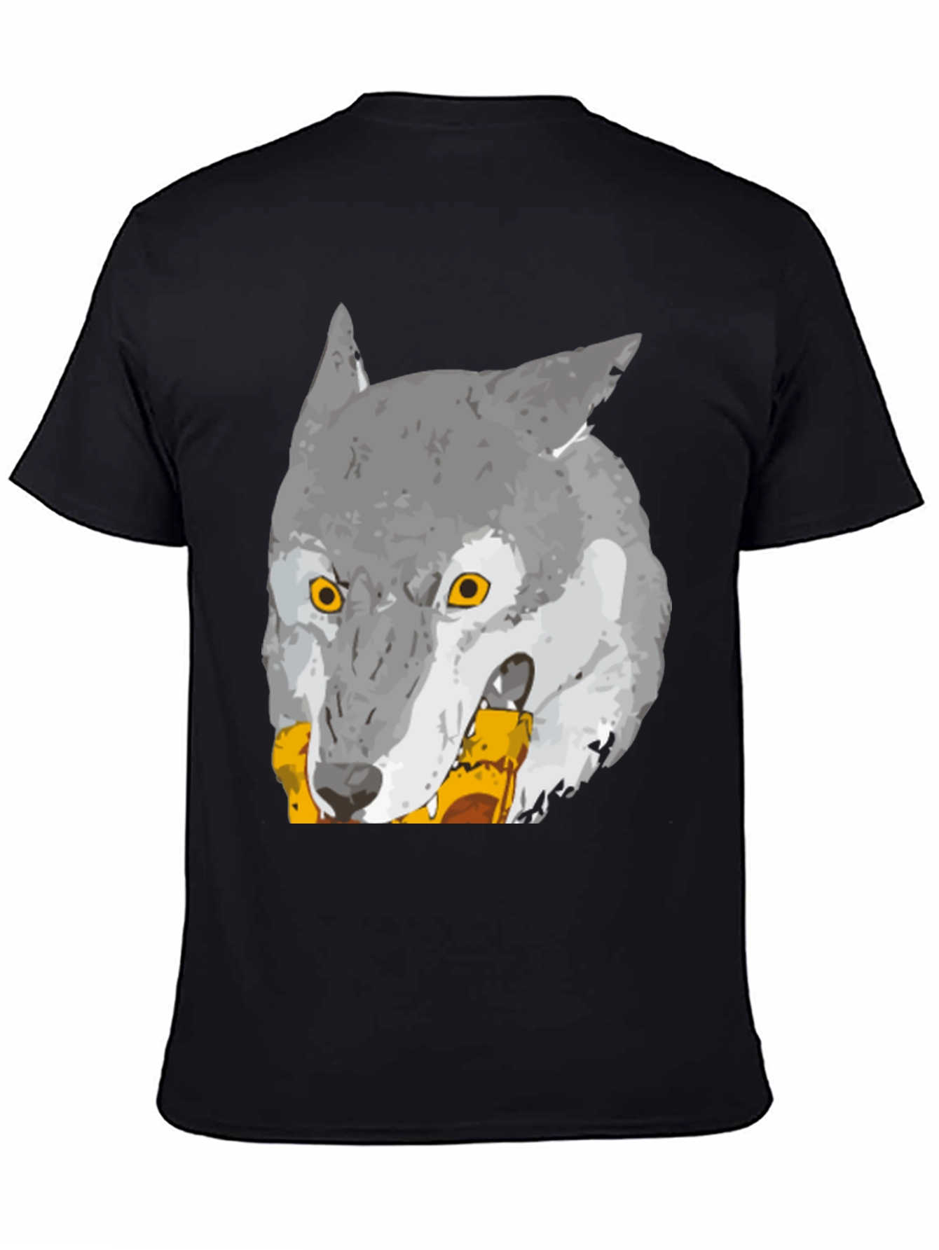 Wolf Graphic Print T-Shirt