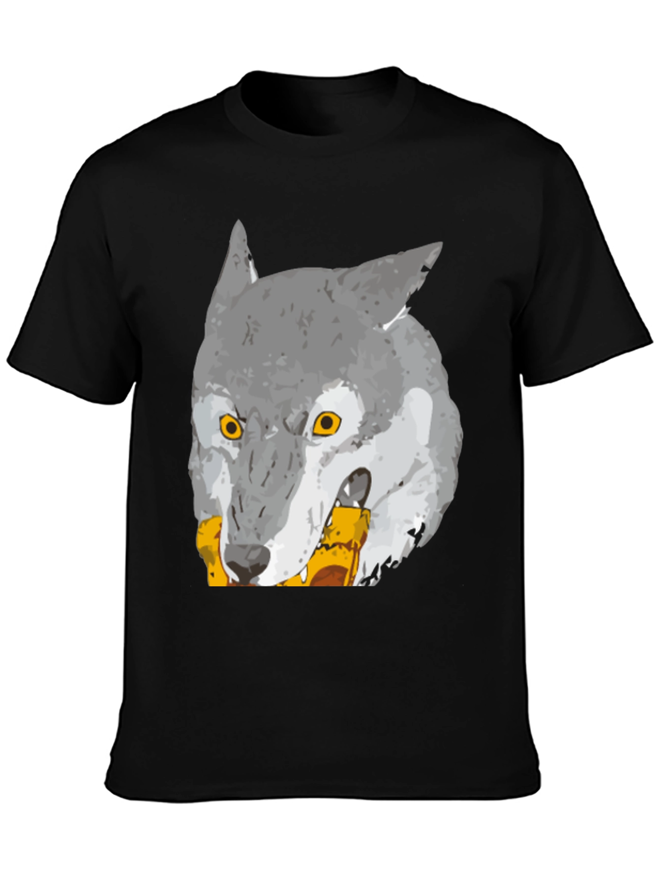 Wolf Graphic Print T-Shirt