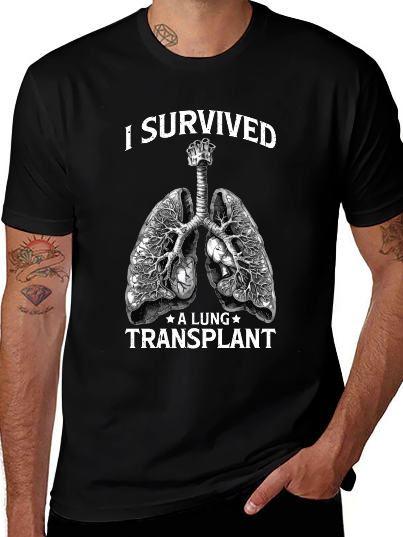 I Survived A Lung Transplant T-Shirt
