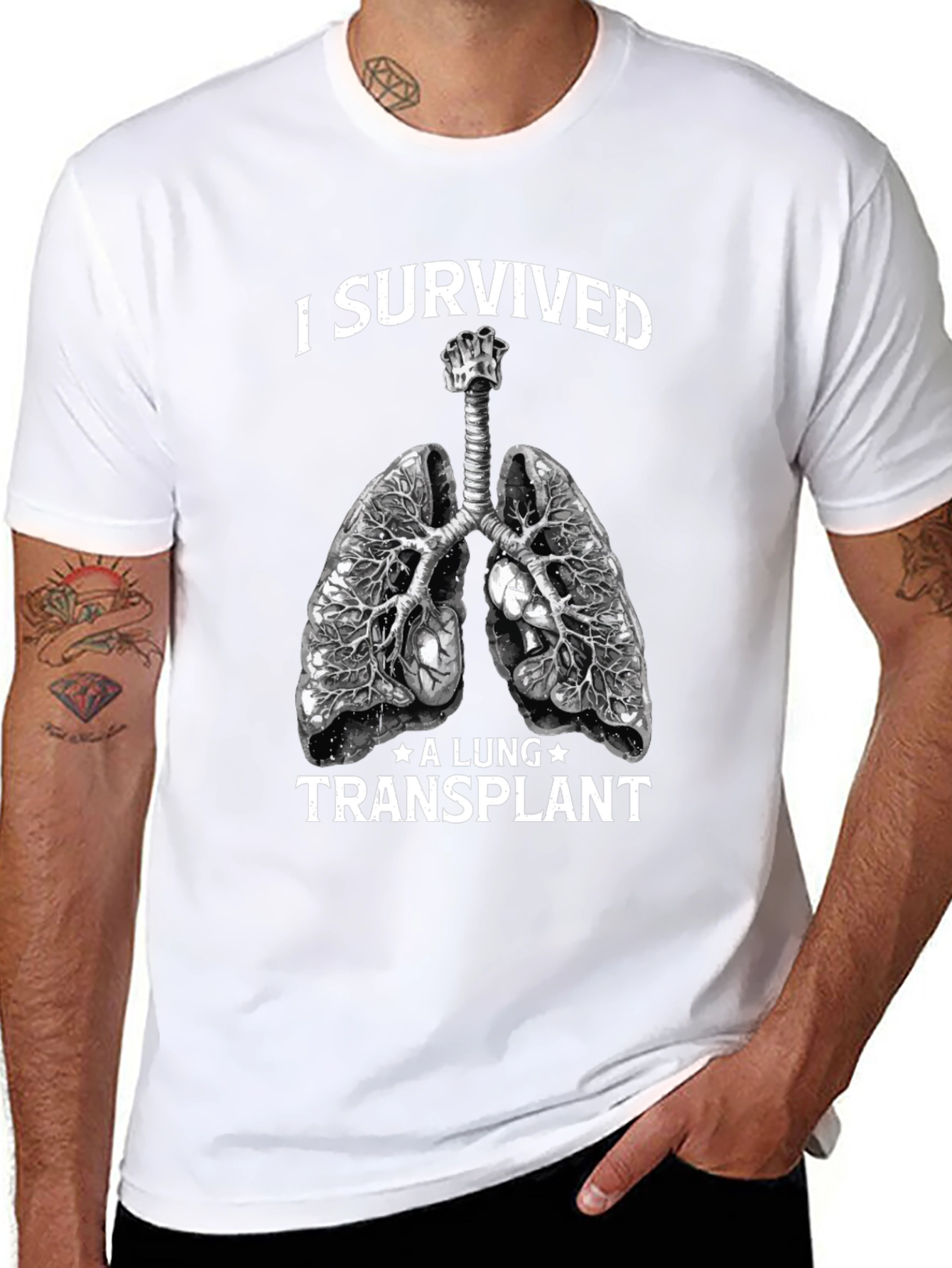 I Survived A Lung Transplant T-Shirt