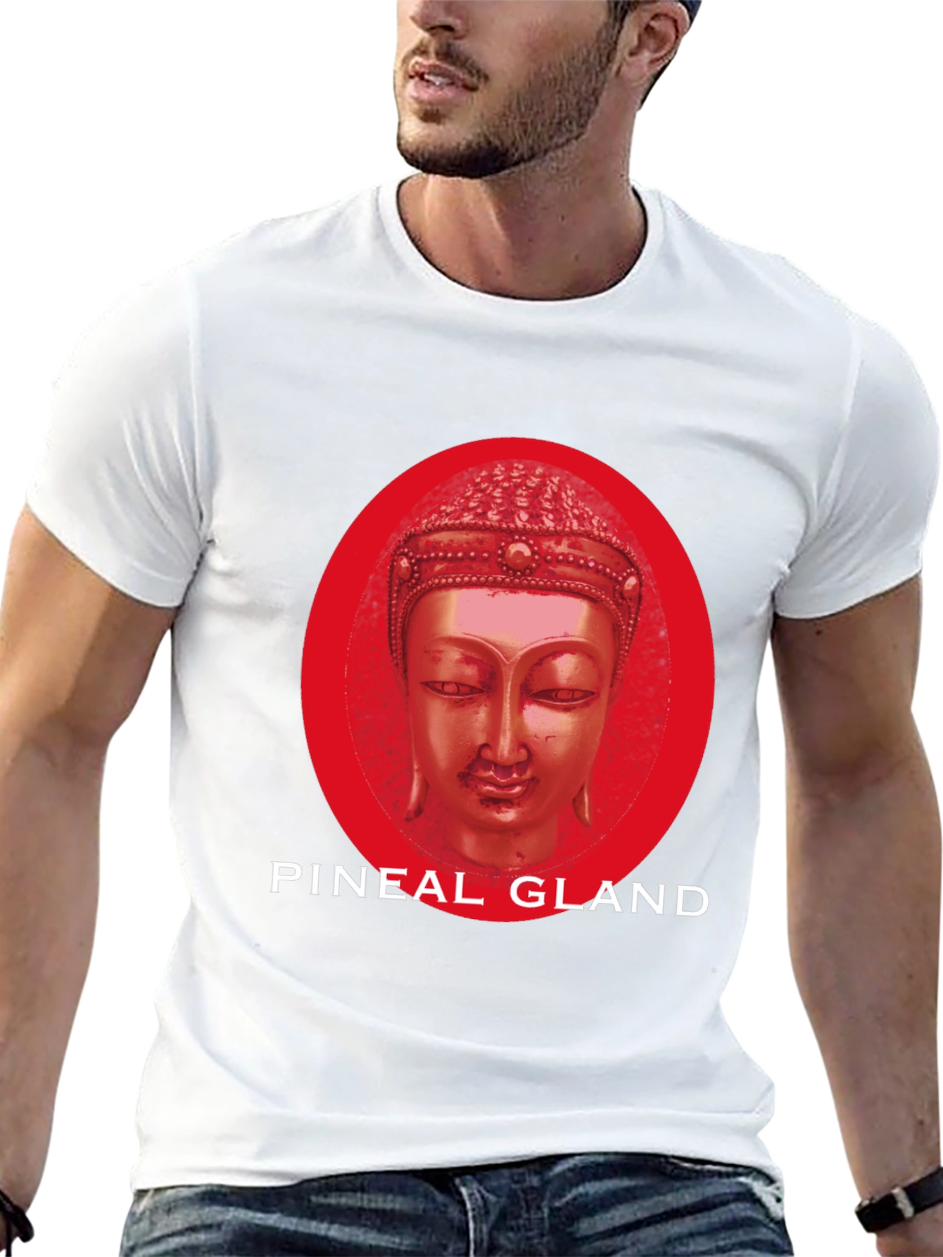 Pineal Gland Buddha T-Shirt - Black