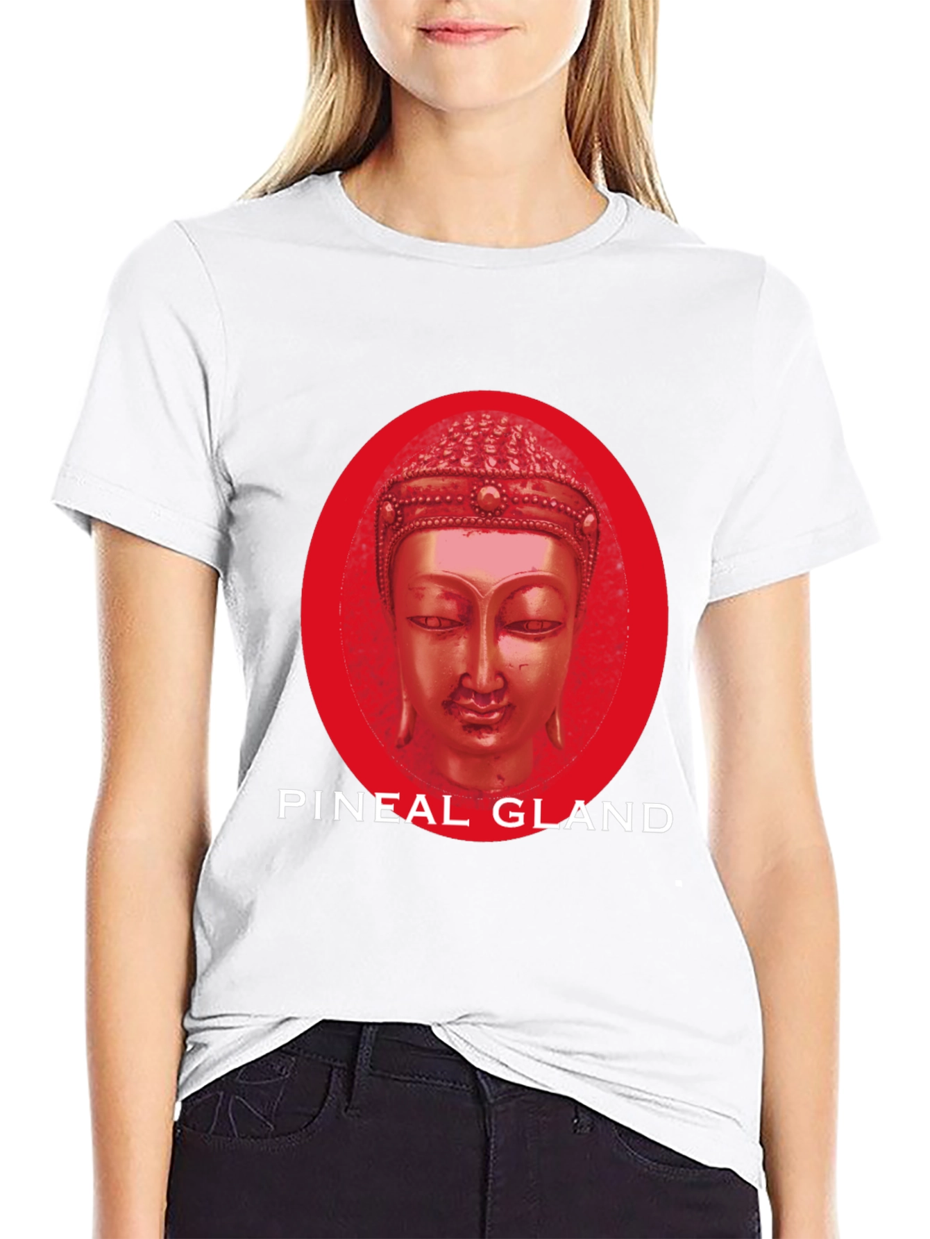 Pineal Gland Buddha T-Shirt - Black