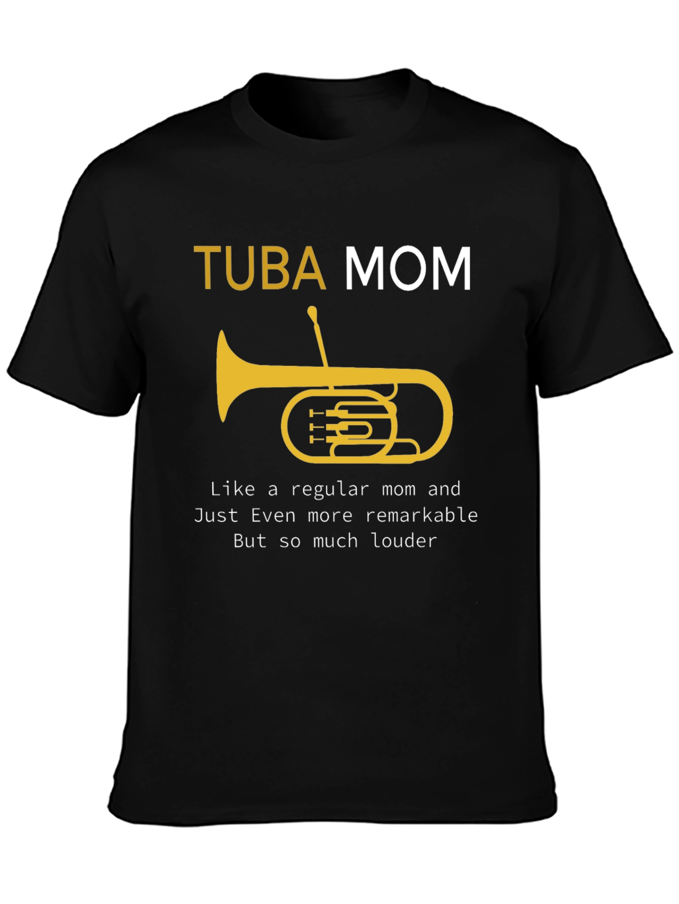 Tuba Mom Graphic T-Shirt