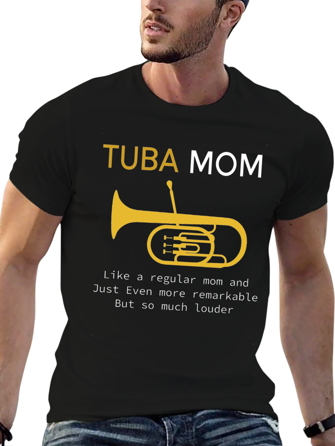 Tuba Mom Graphic T-Shirt