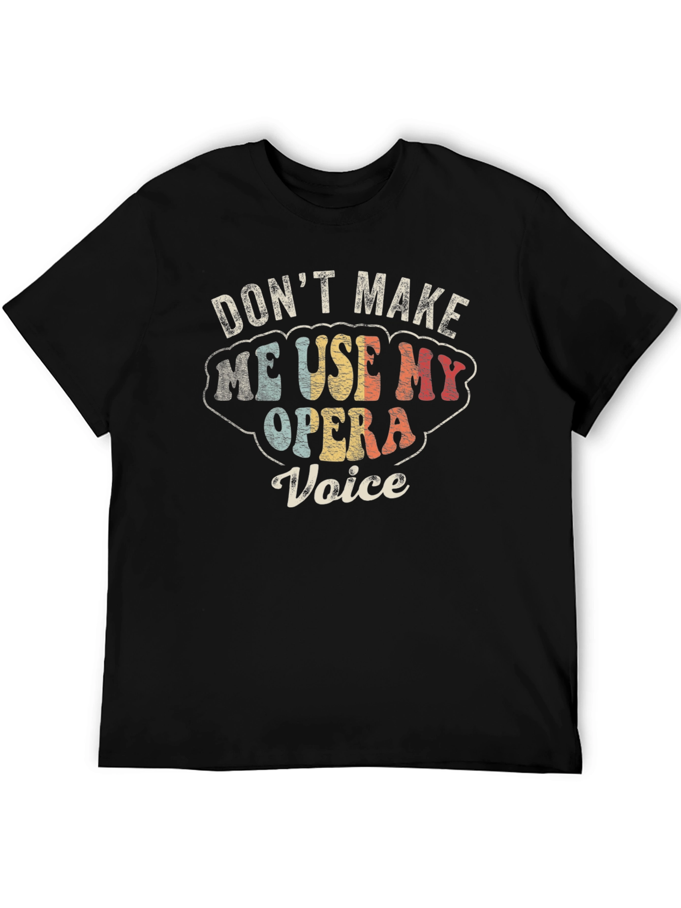 Opera Voice Graphic T-Shirt: Retro Style