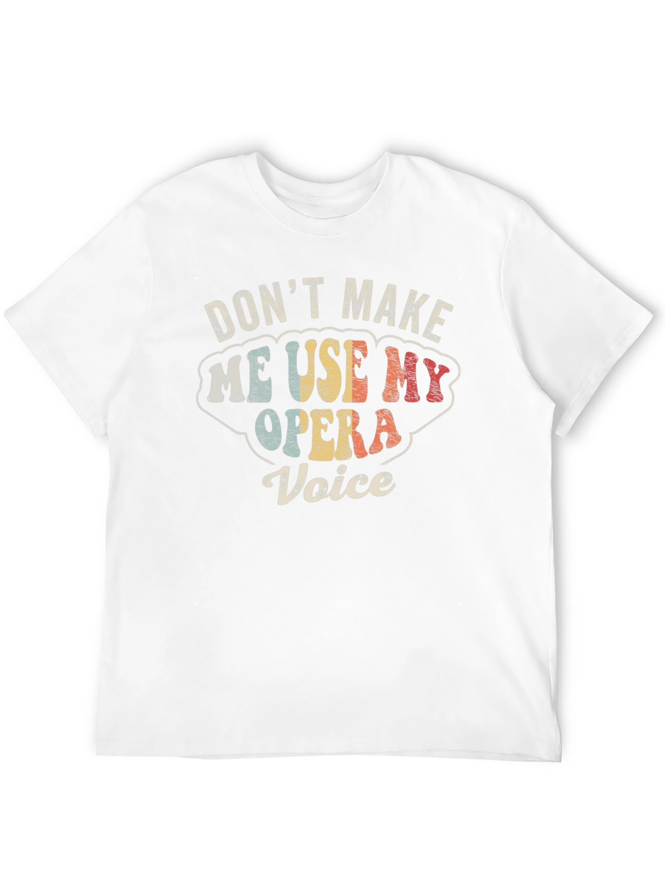 Opera Voice Graphic T-Shirt: Retro Style