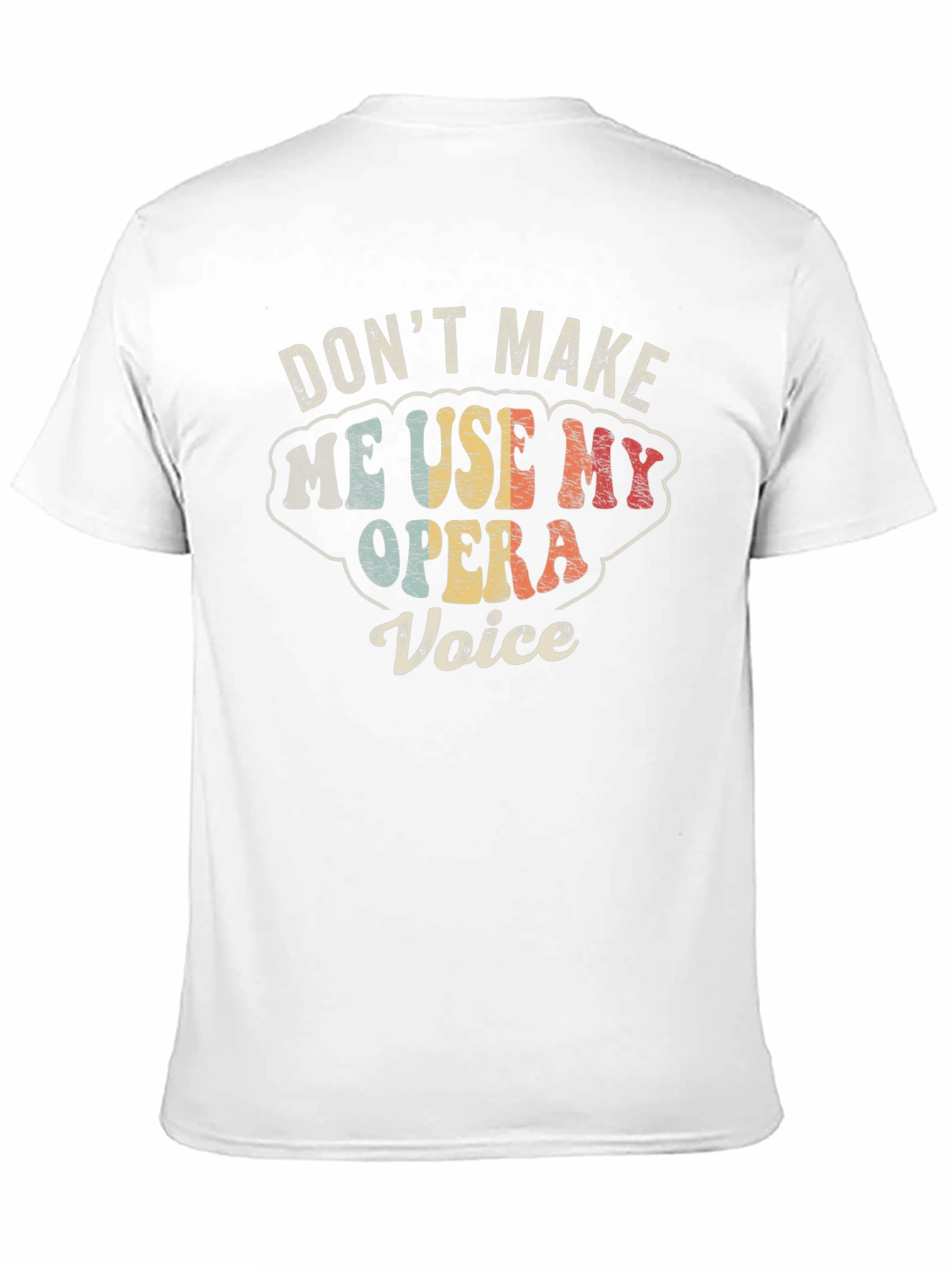 Opera Voice Graphic T-Shirt: Retro Style