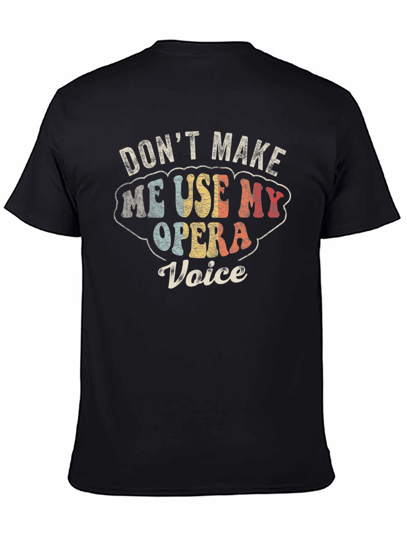 Opera Voice Graphic T-Shirt: Retro Style