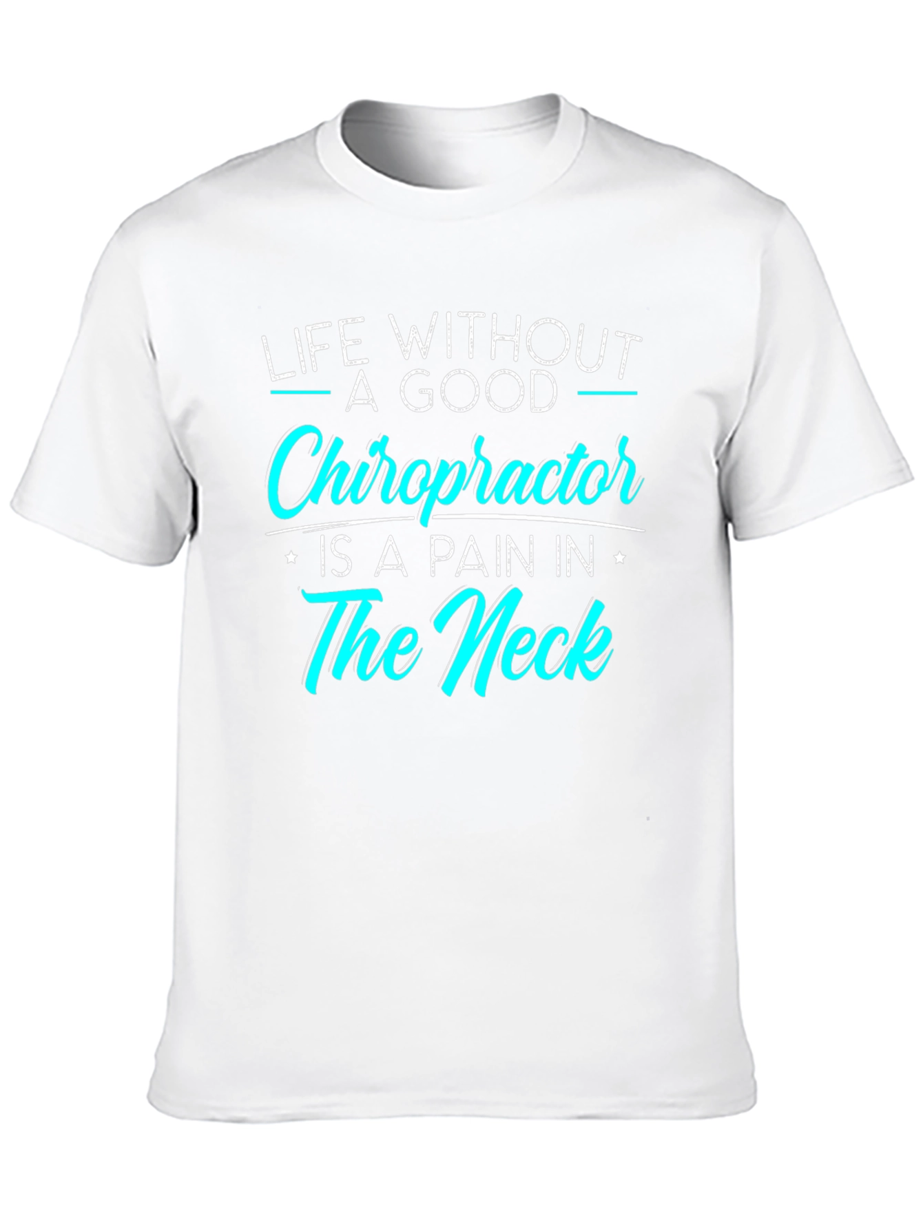 Chiropractor Pain T-Shirt - Black